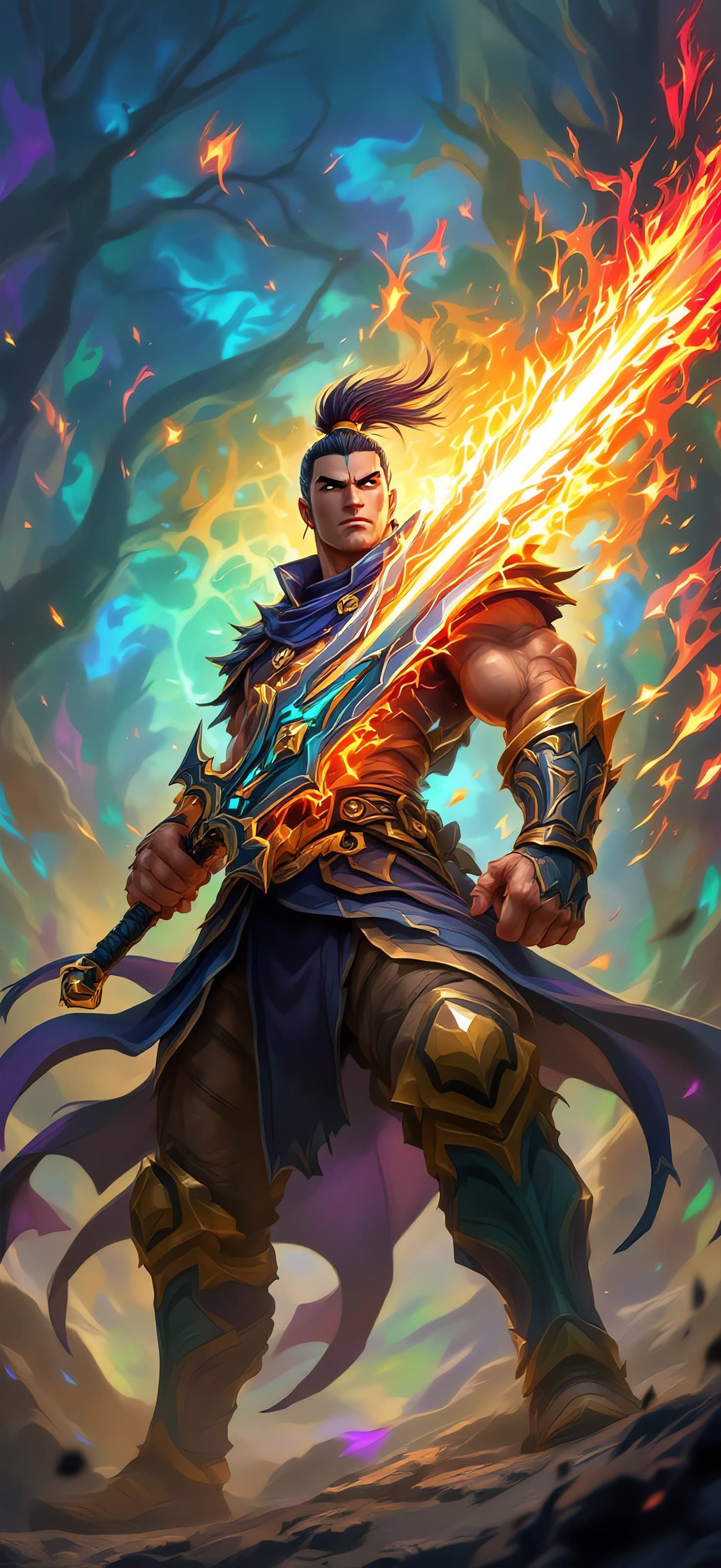 Blade of the Phoenix - Pro phone wallpaper