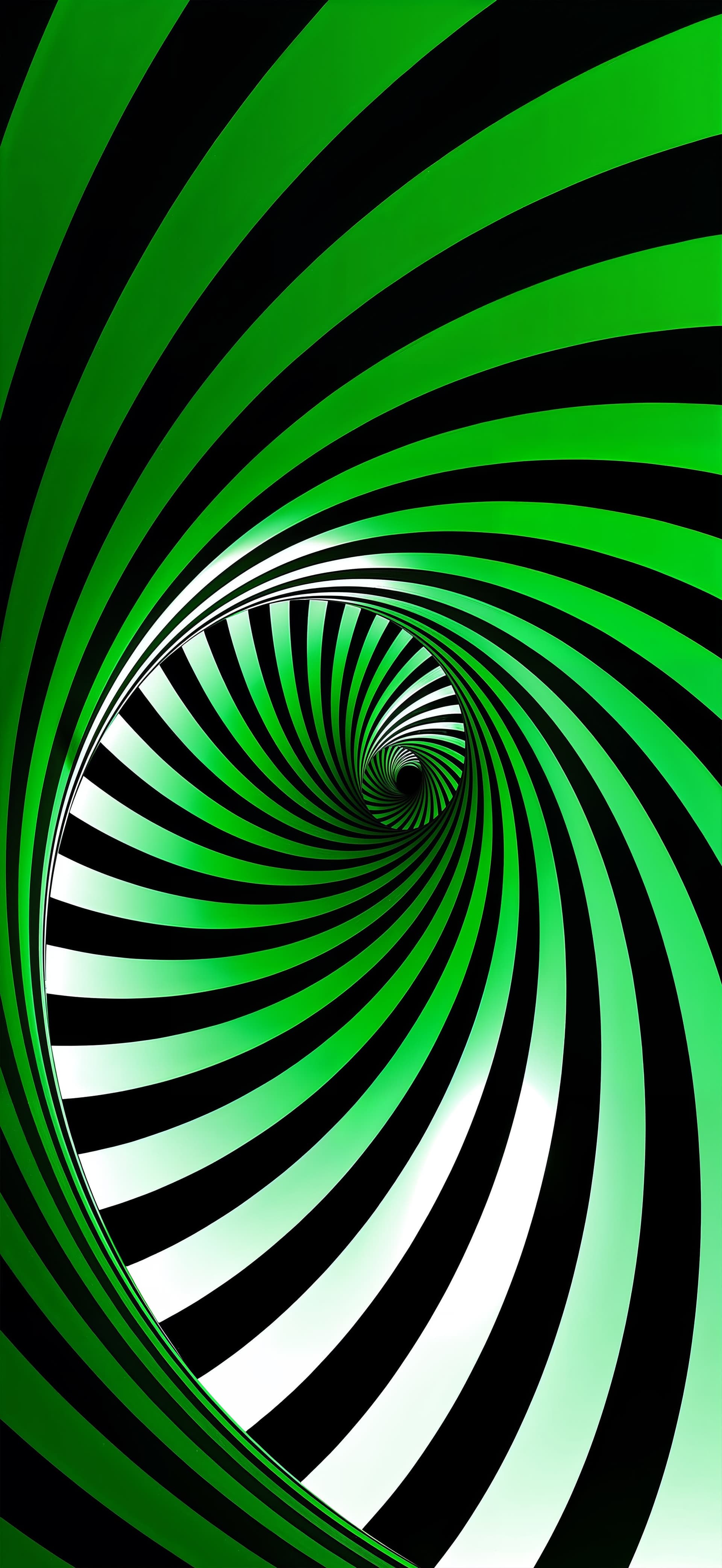 Neon Spiral - free phone wallpaper