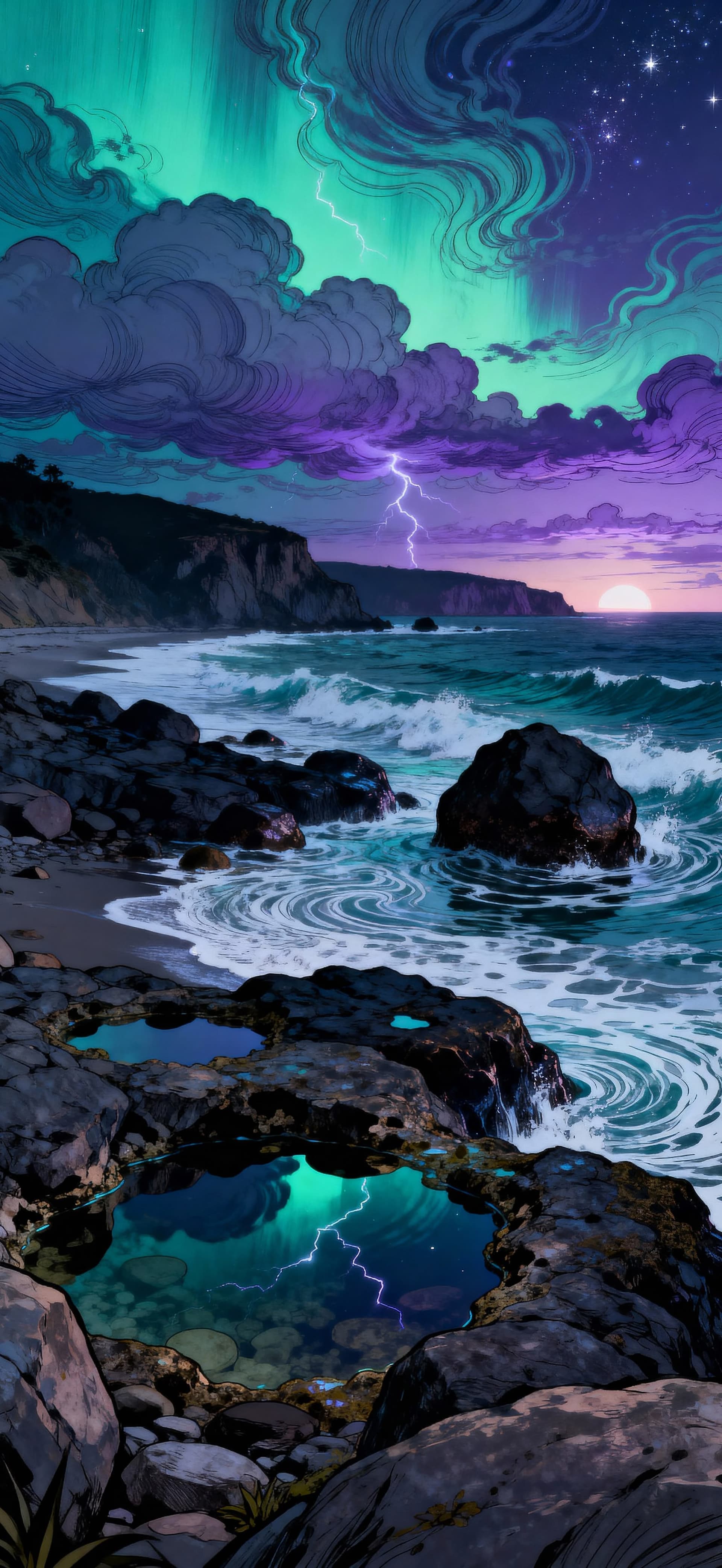 Stormshore Dusk 1 - Pro phone wallpaper