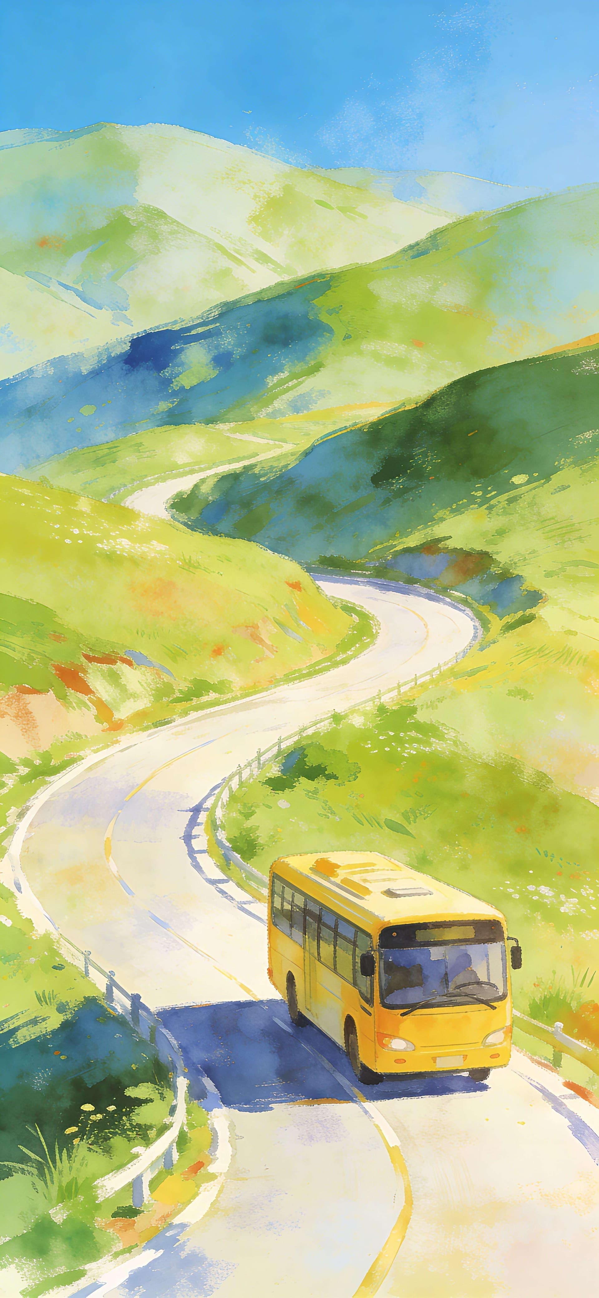 Road Trip - free phone wallpaper