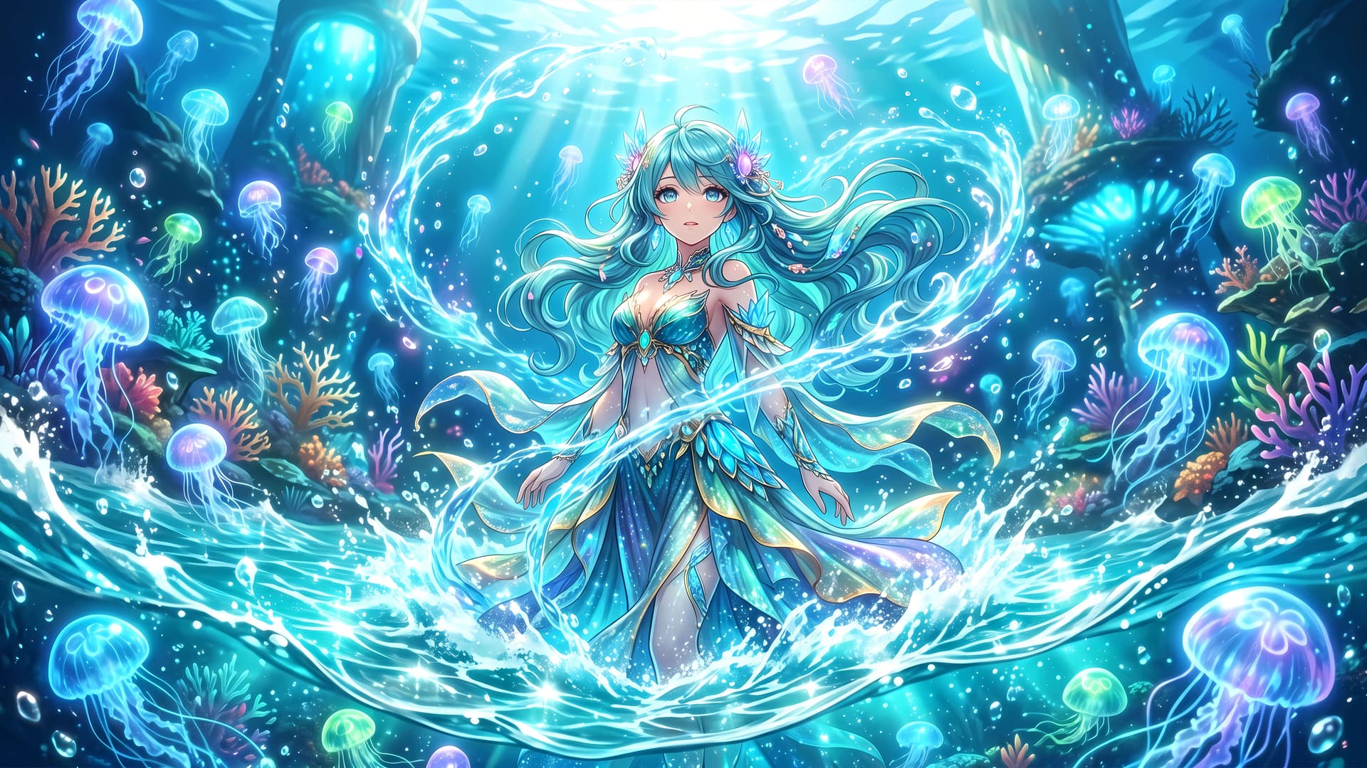 Ocean Goddess - Pro desktop wallpaper