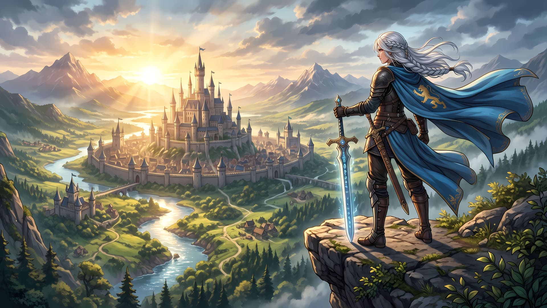 Dawn of the Kingdom - free desktop wallpaper