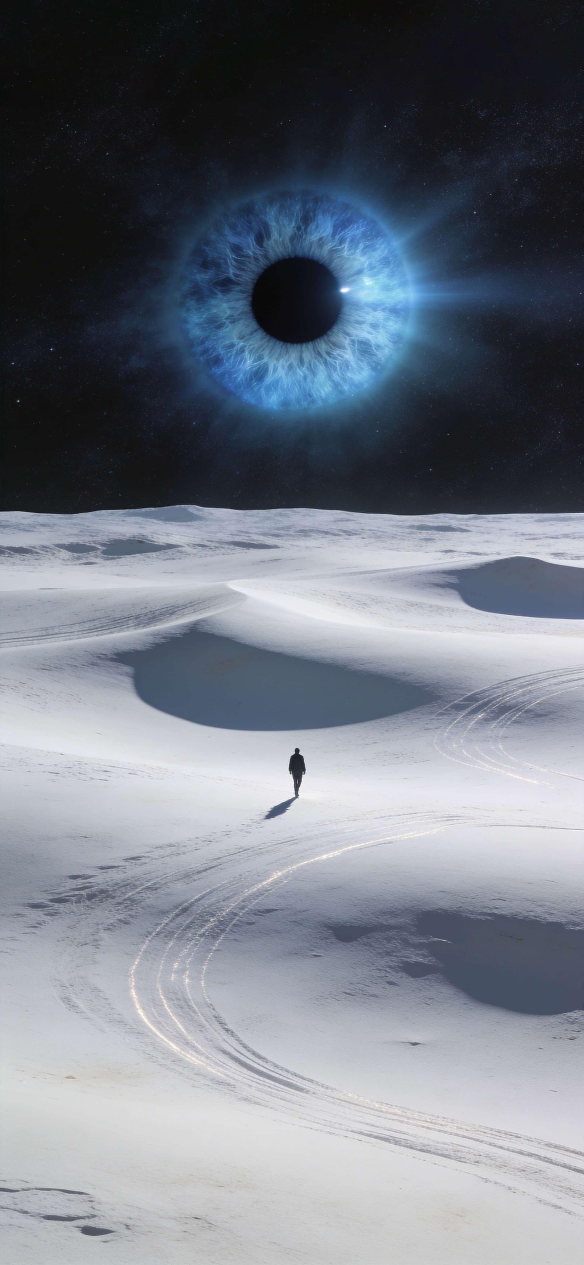 Cosmic Eye Watcher - Pro phone wallpaper