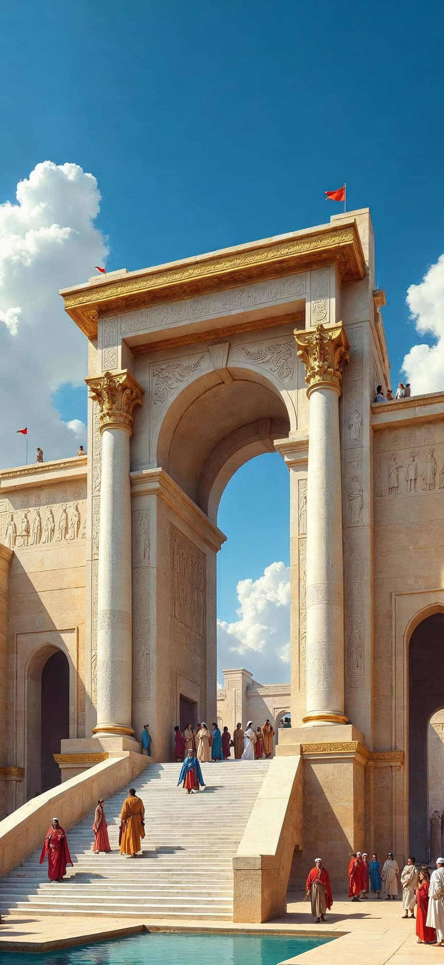 Gate of the Empire 1 - Pro phone wallpaper