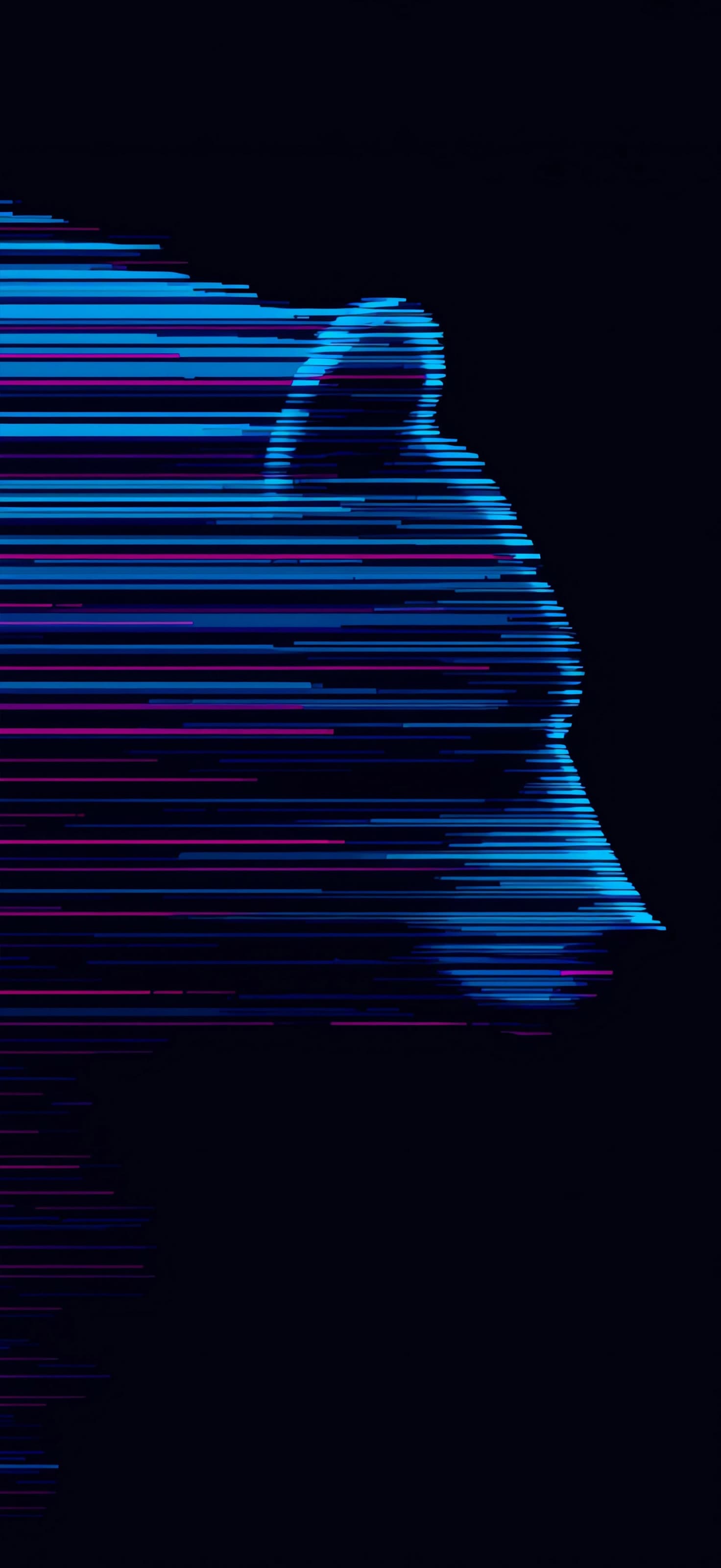 Glitch Bear 3 - free phone wallpaper