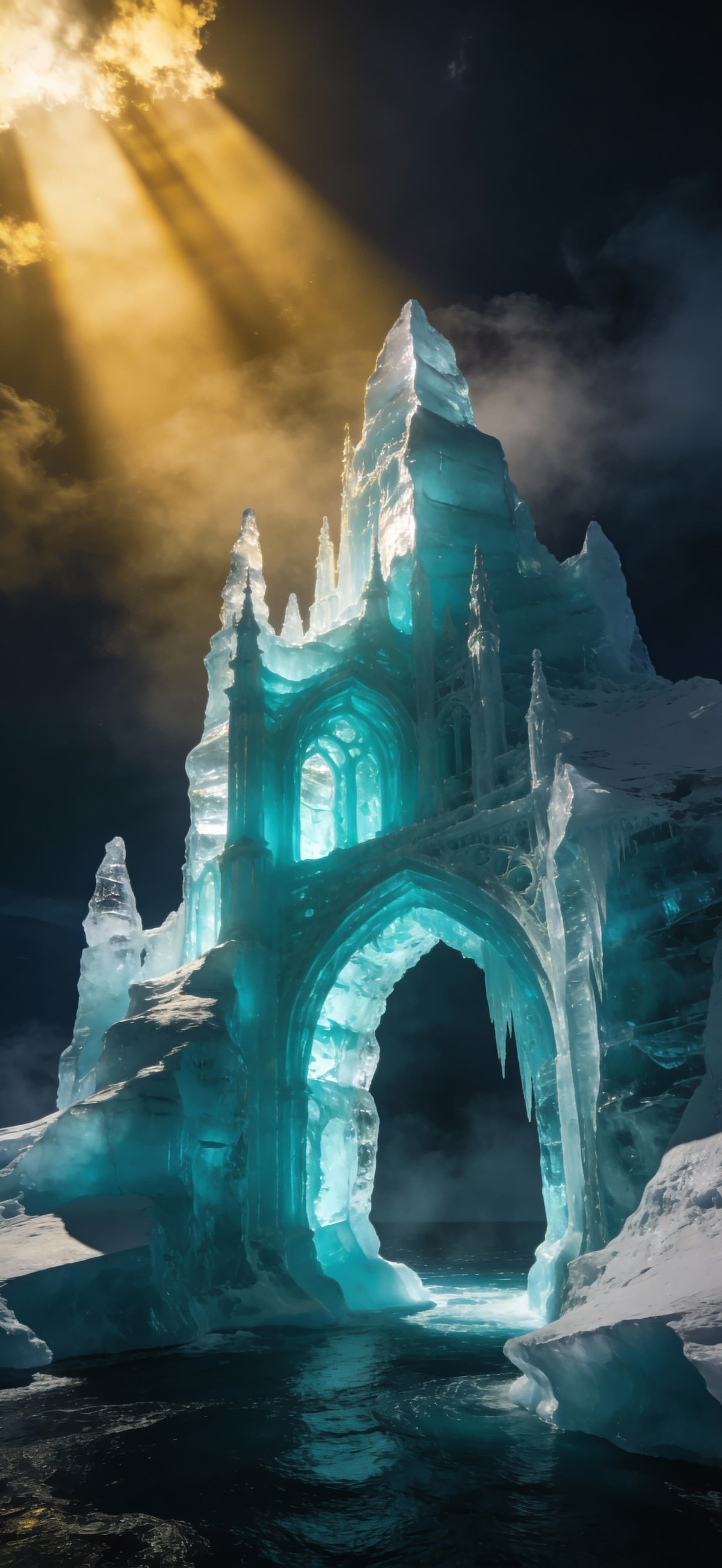 Frozen Palace - free phone wallpaper