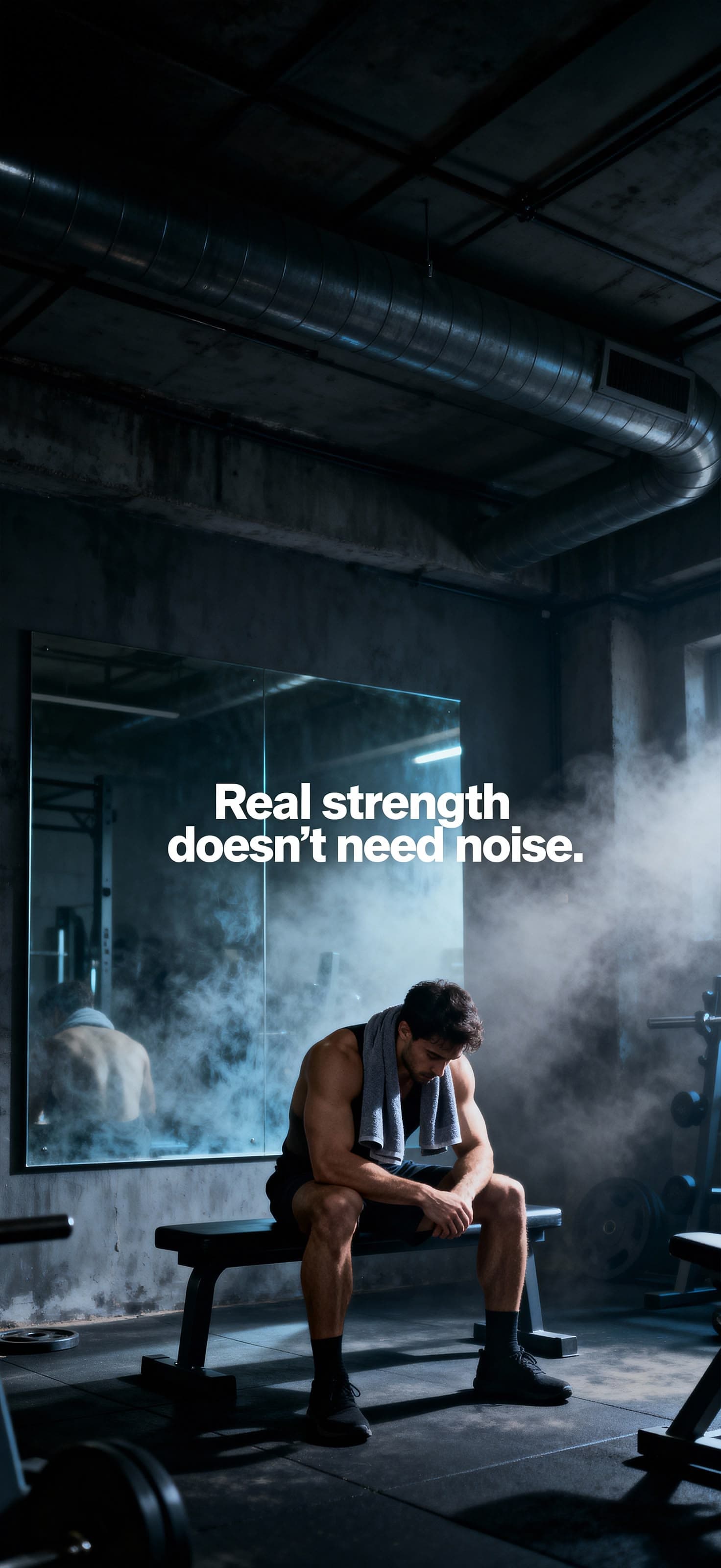 Quiet Strength Quote - Pro phone wallpaper