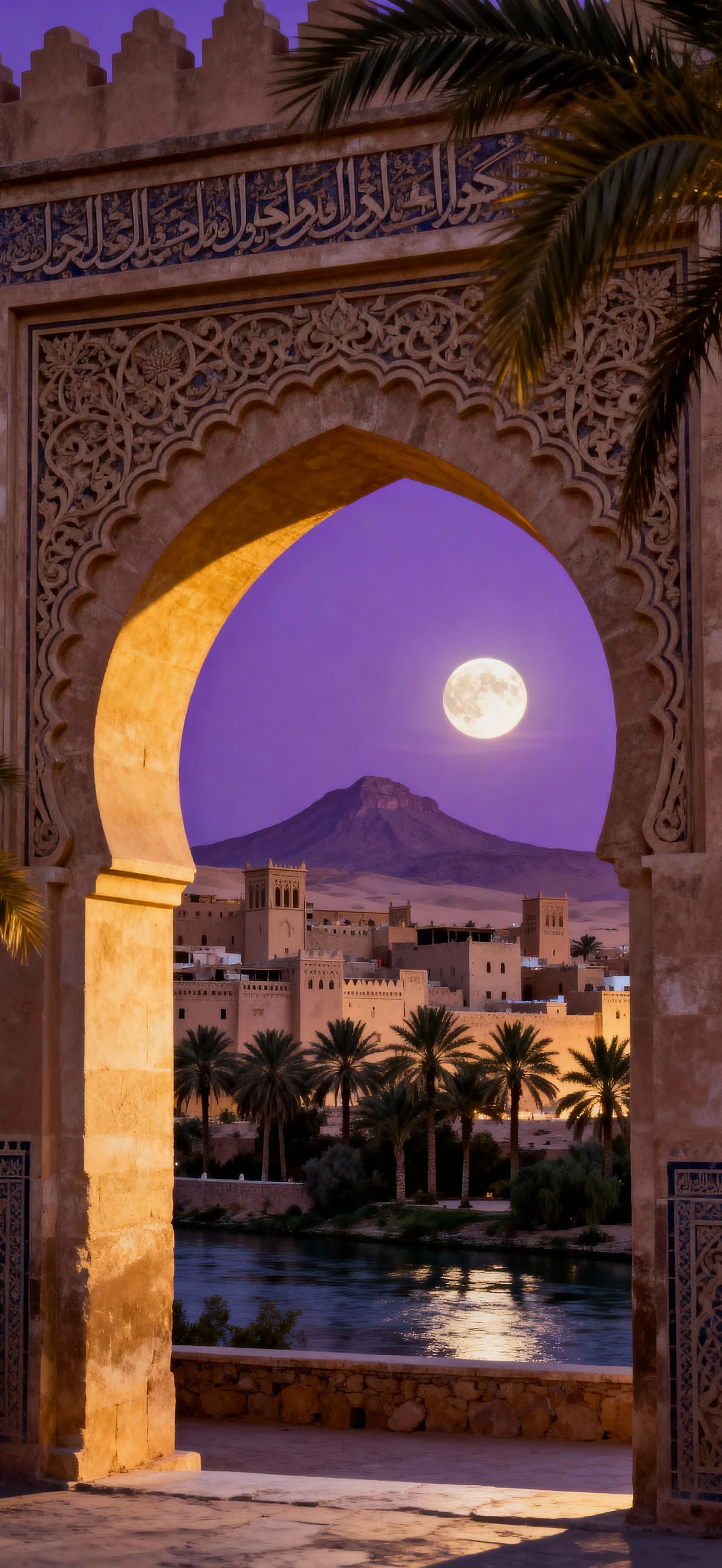 Desert Moon Arch 1 - Pro phone wallpaper