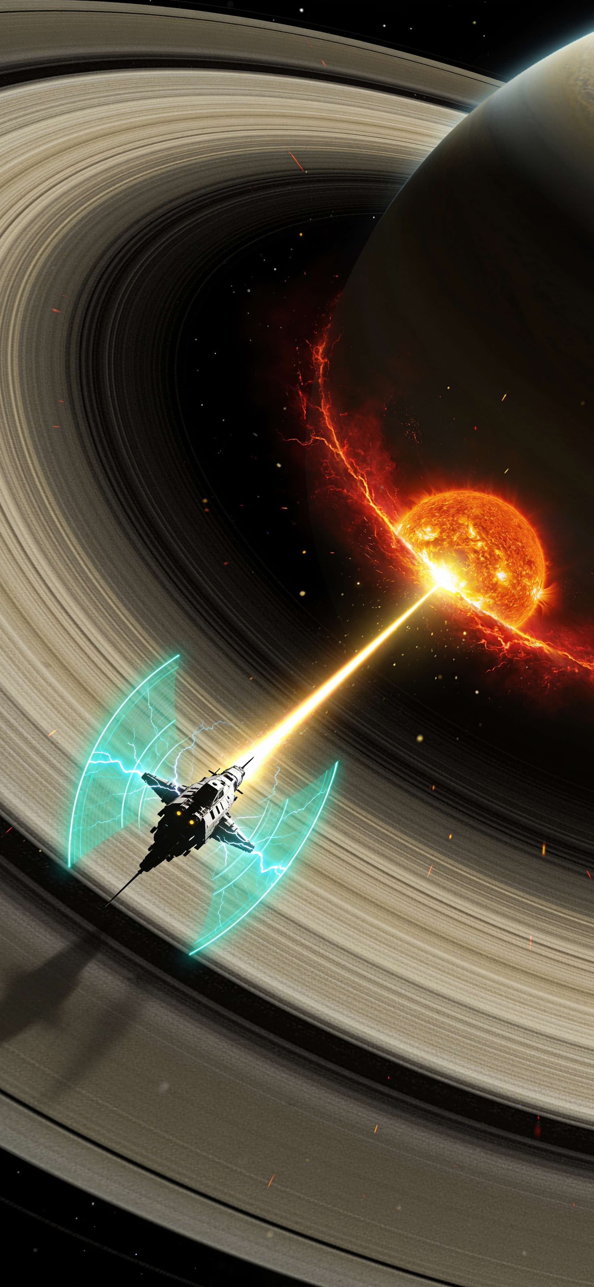 Orbital Laser Strike - free phone wallpaper