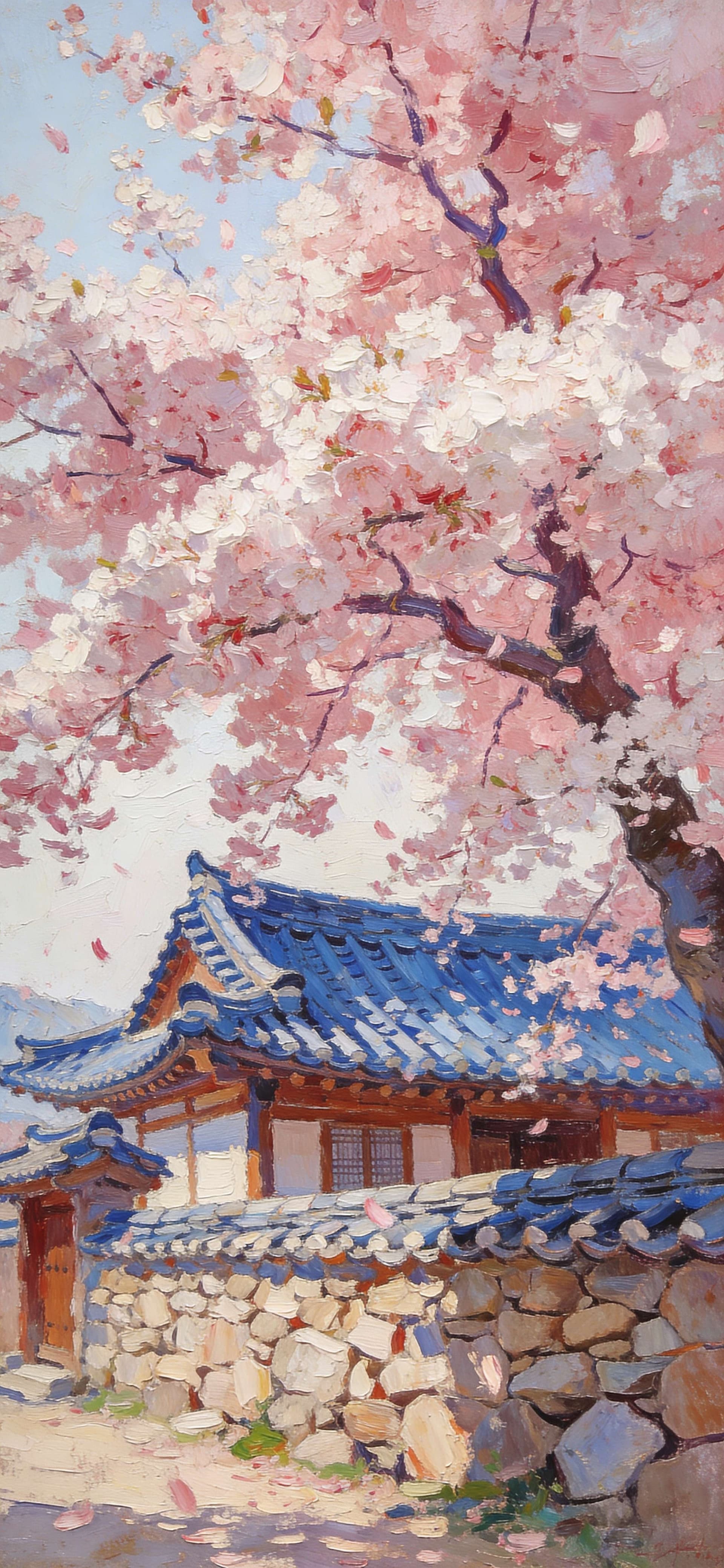 Cherry Blossom Home - Pro phone wallpaper