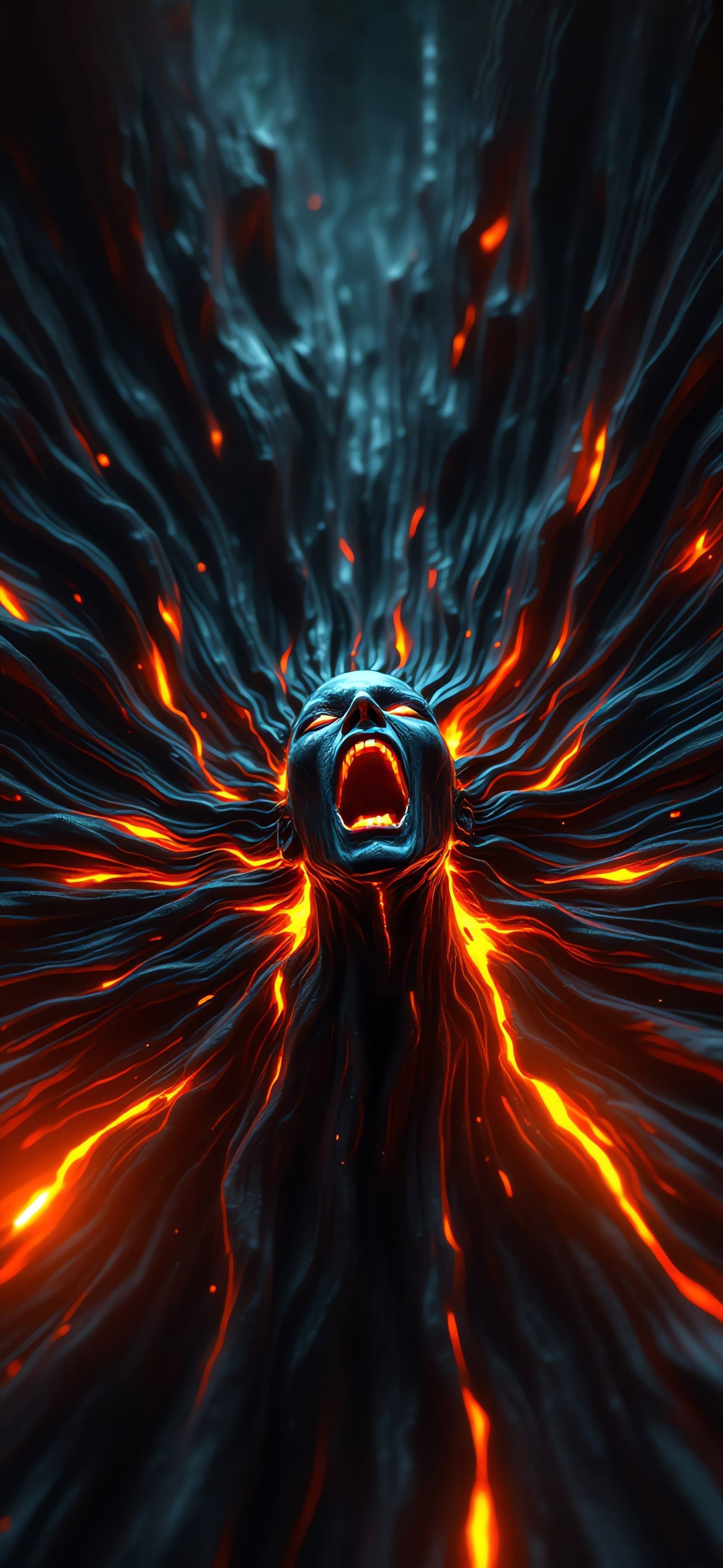 Infernal Howl 3 - Pro phone wallpaper