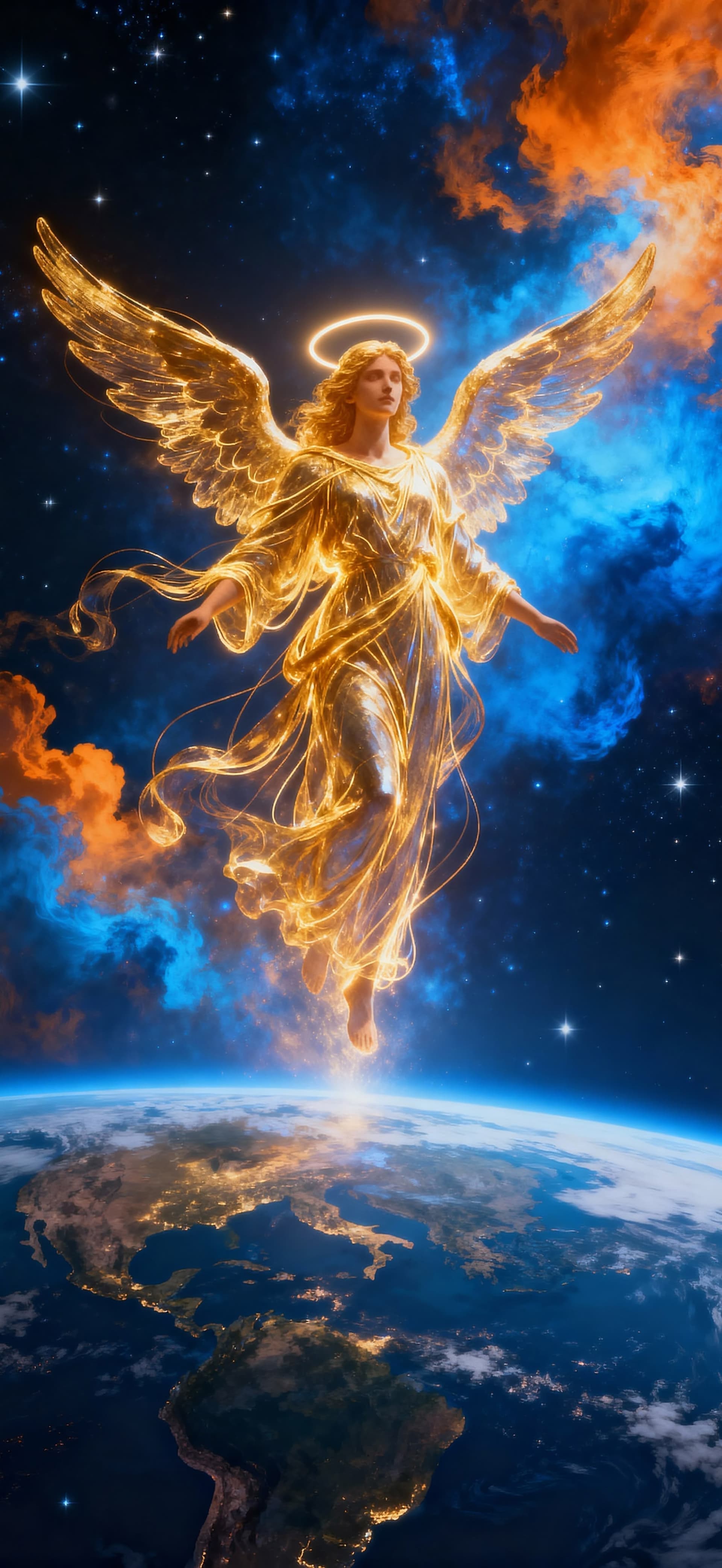 Celestial Guardian 1 - free phone wallpaper