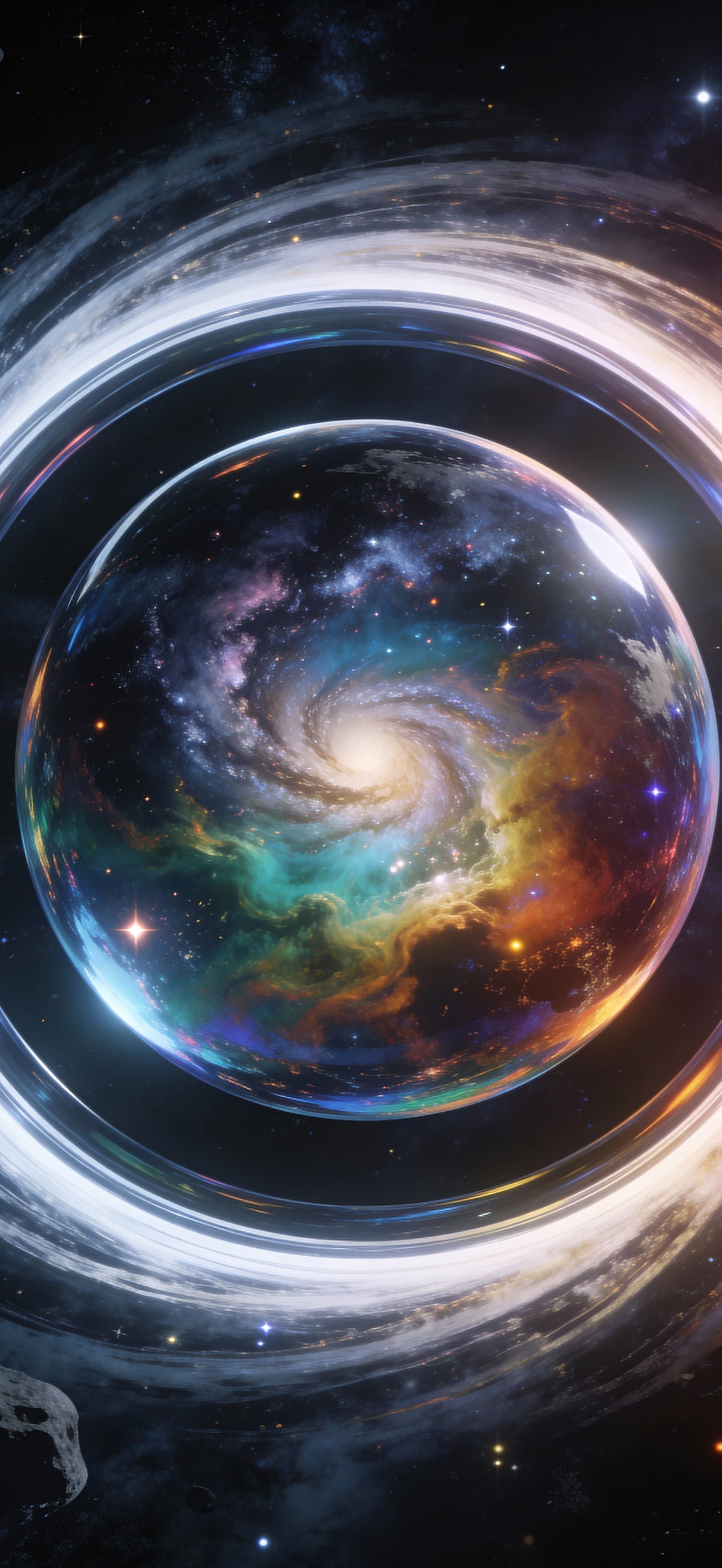 Galactic Swirl - Pro phone wallpaper
