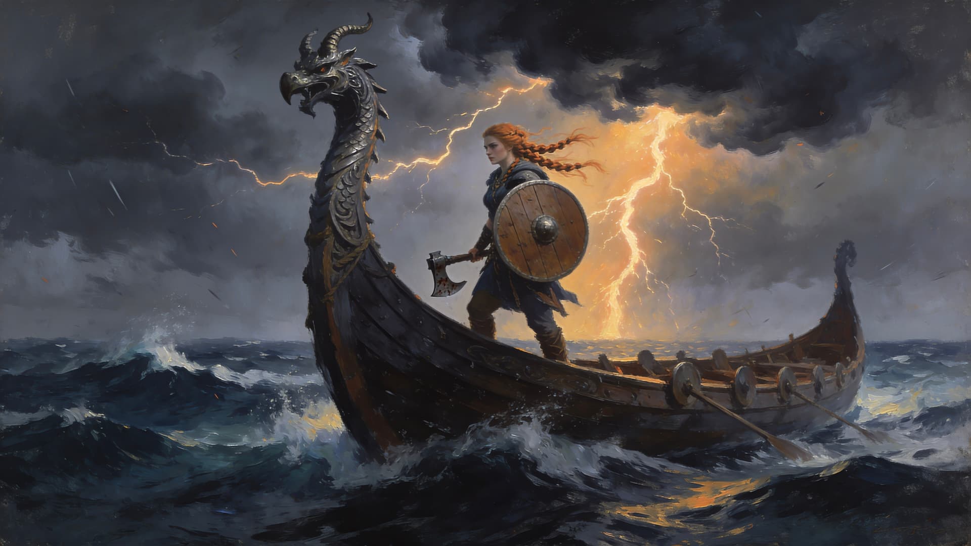 Viking Storm Rider - Pro desktop wallpaper
