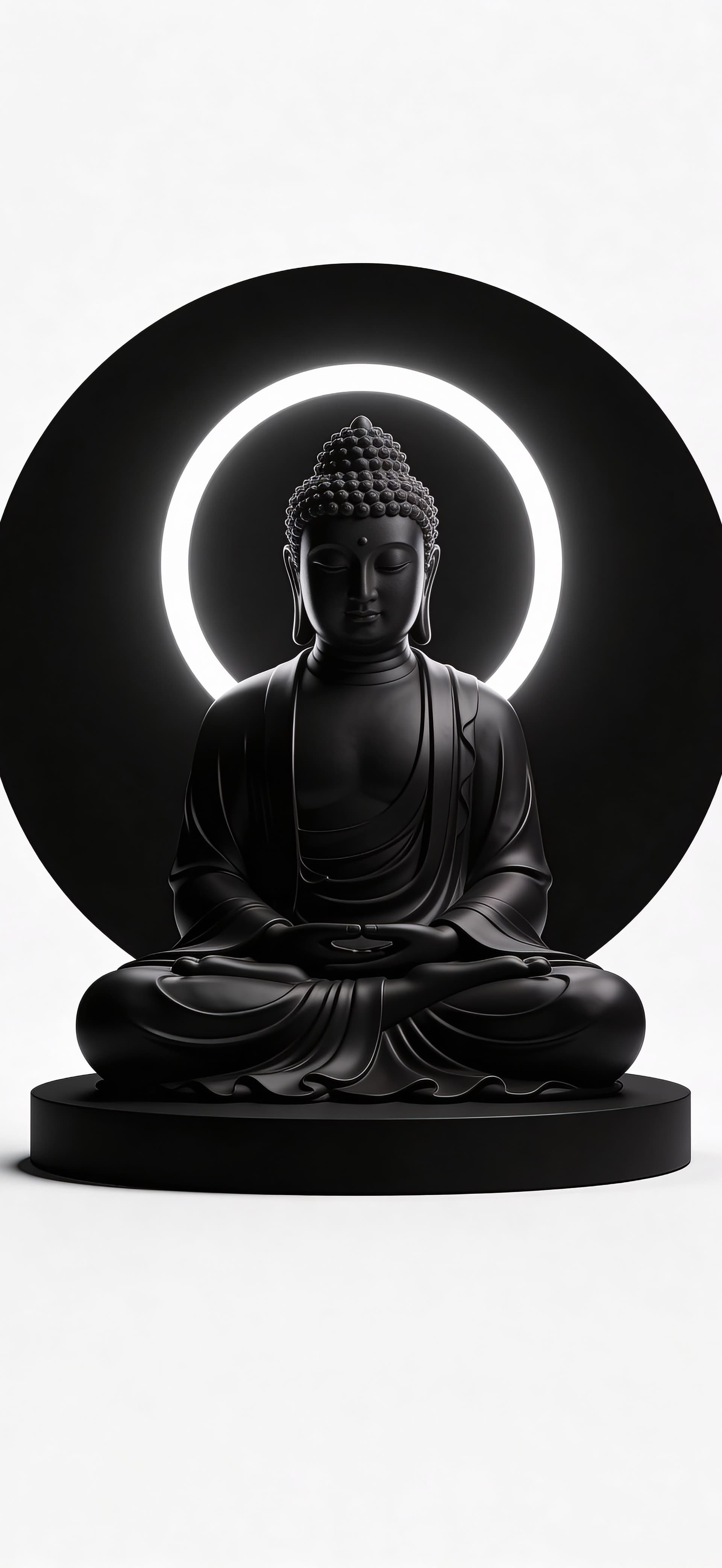 Enlightened Buddha Statue 2 - Pro phone wallpaper