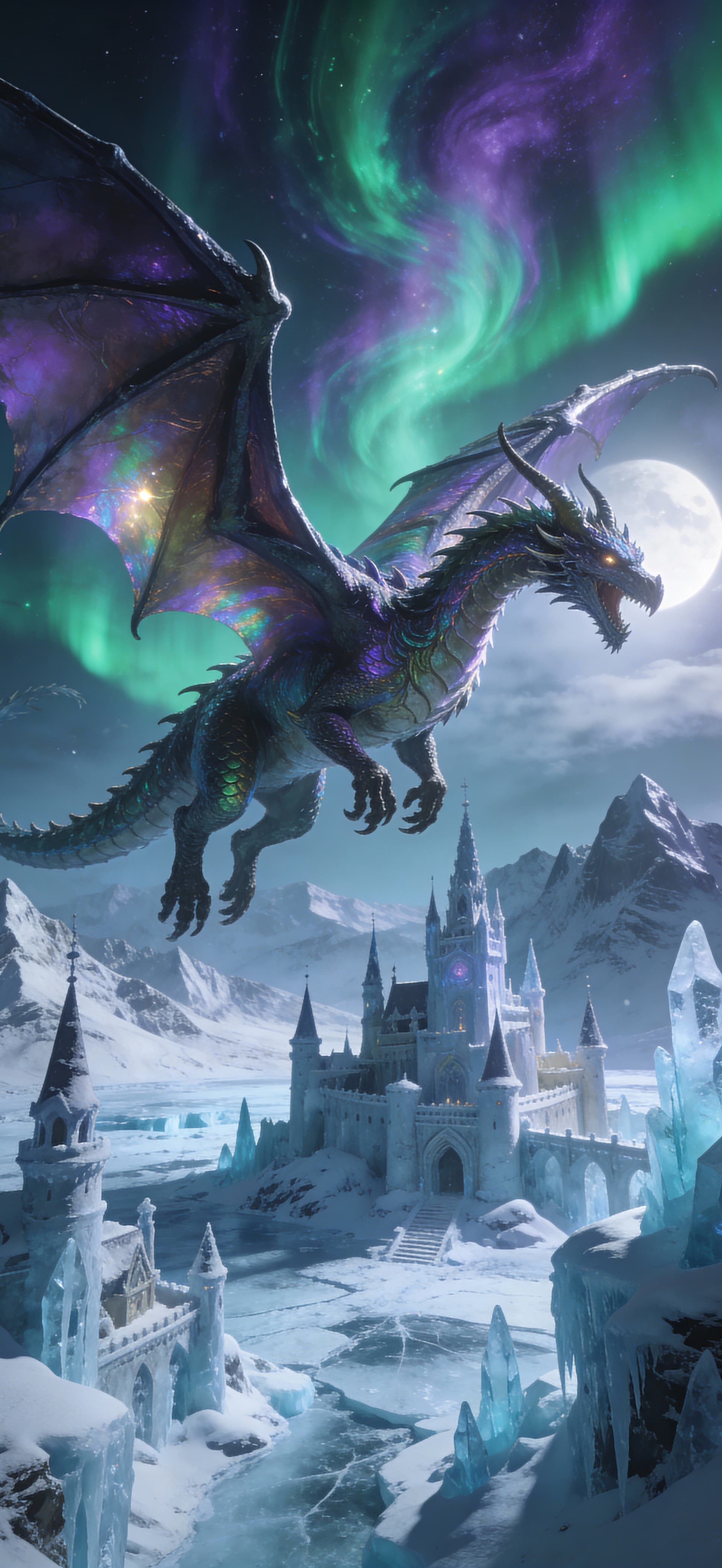 Frost Dragon 2 - Pro phone wallpaper