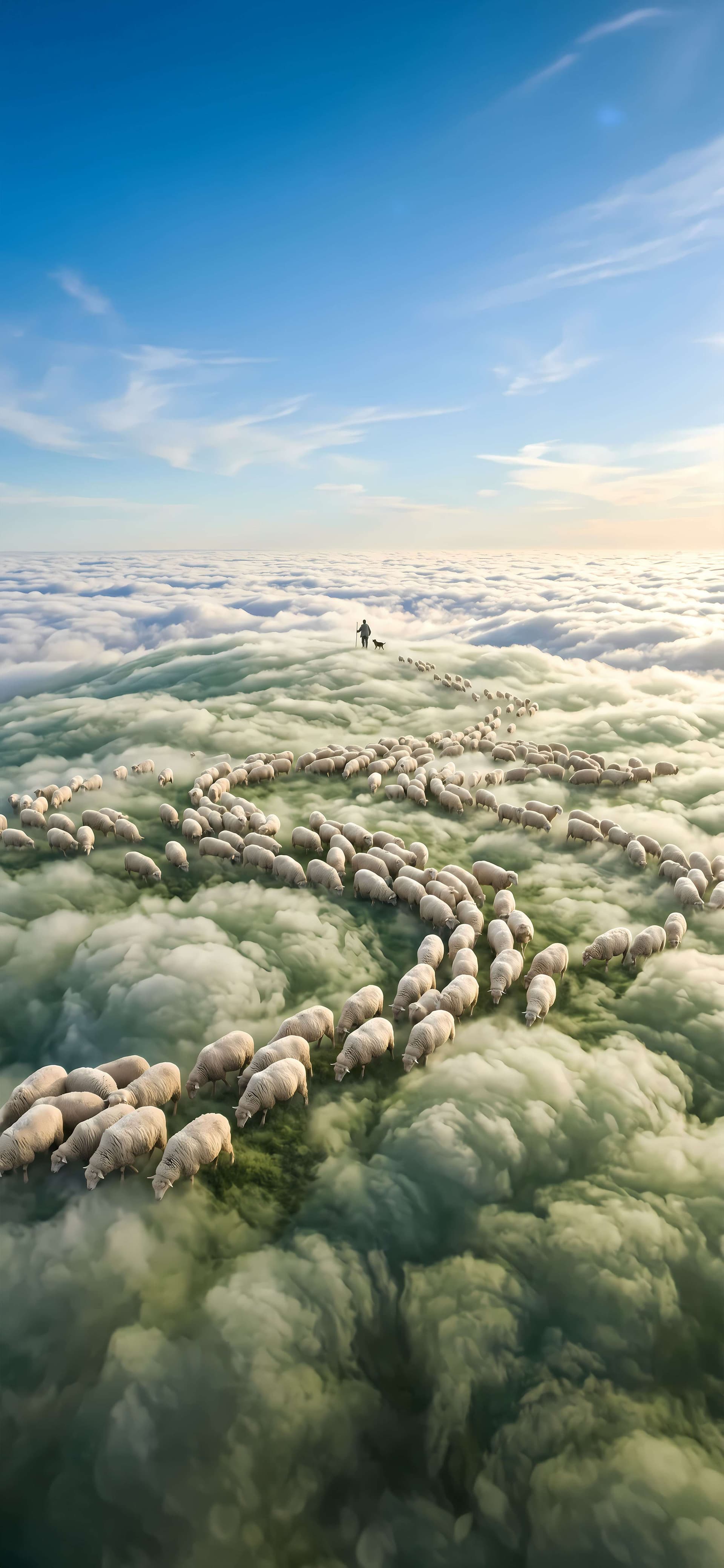 Flock of Dreams - Pro phone wallpaper