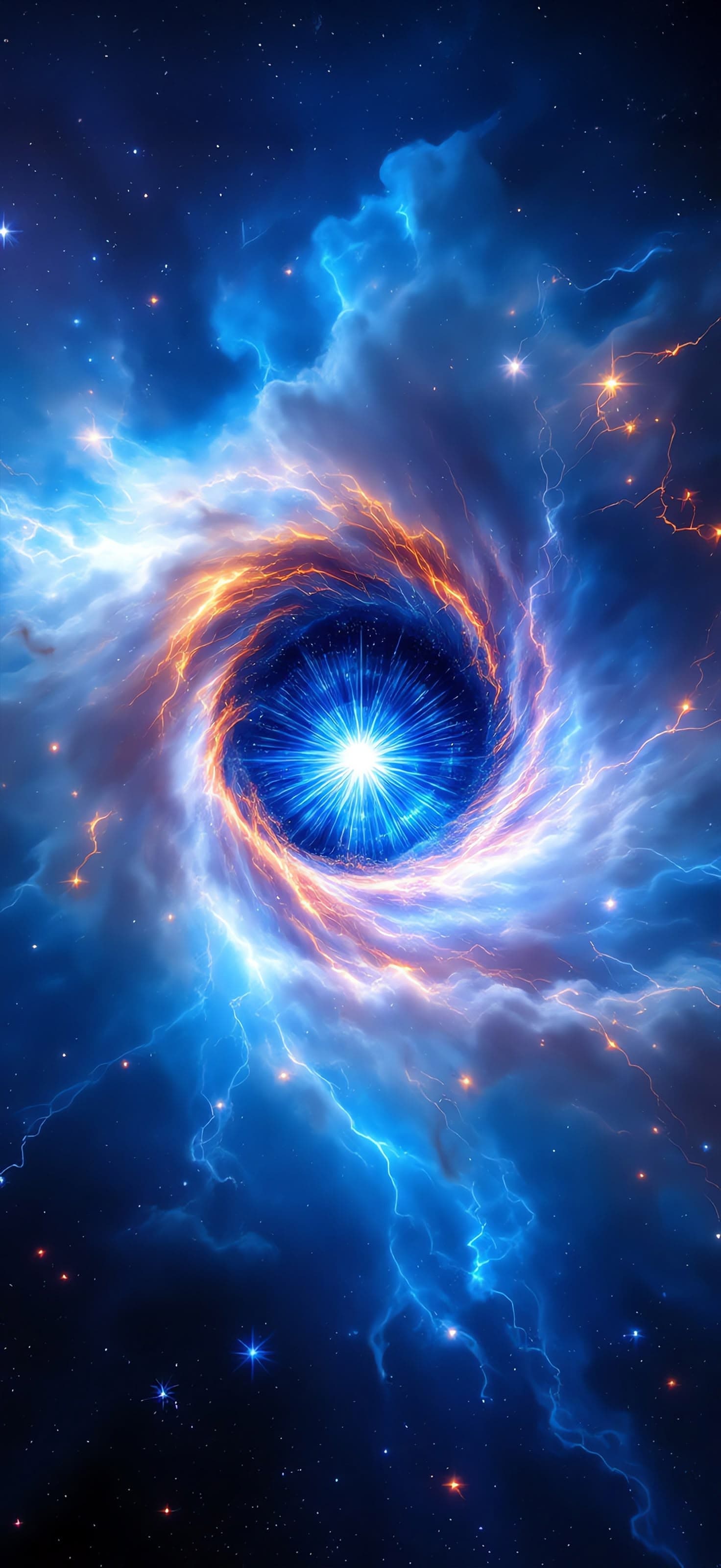 Cosmic Spiral - Pro phone wallpaper