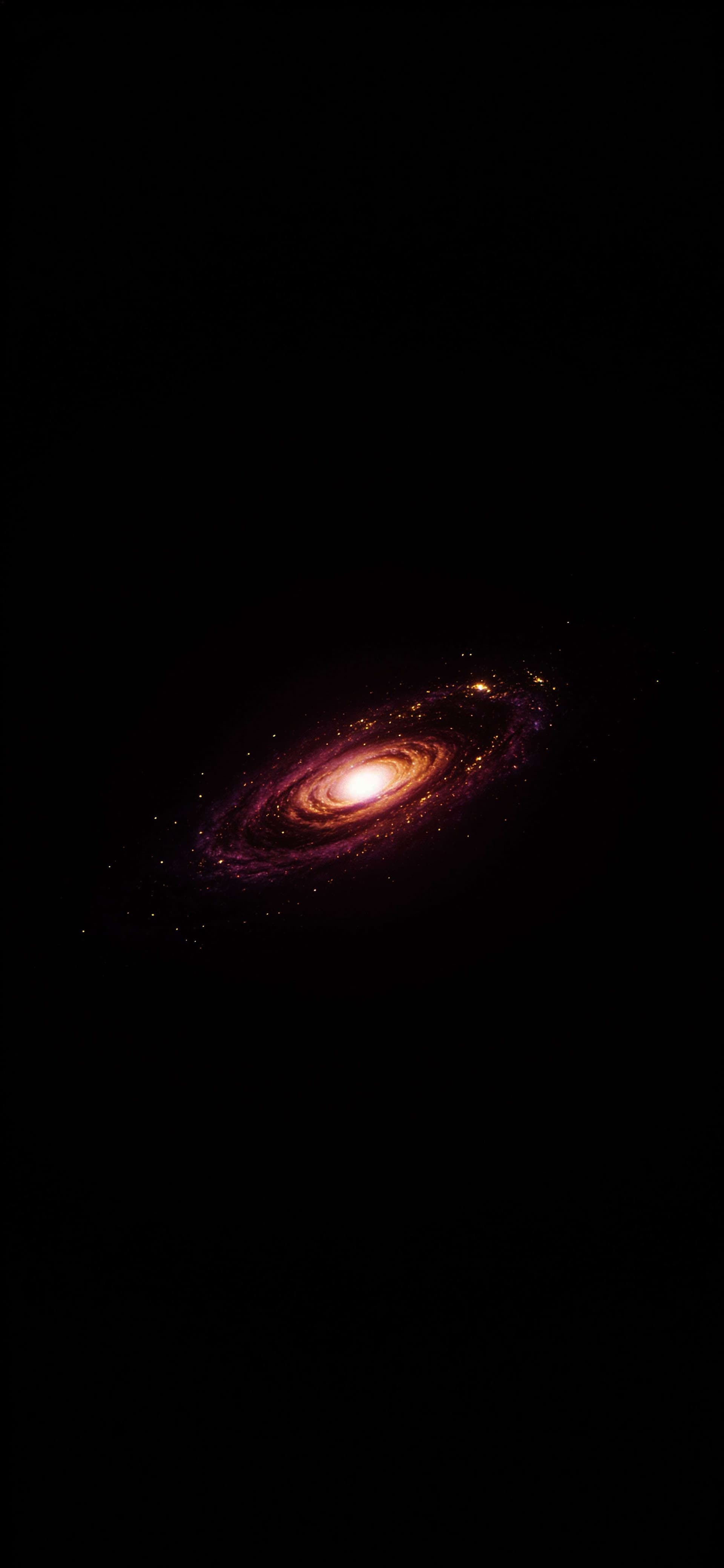 Deep Space Spiral - free phone wallpaper