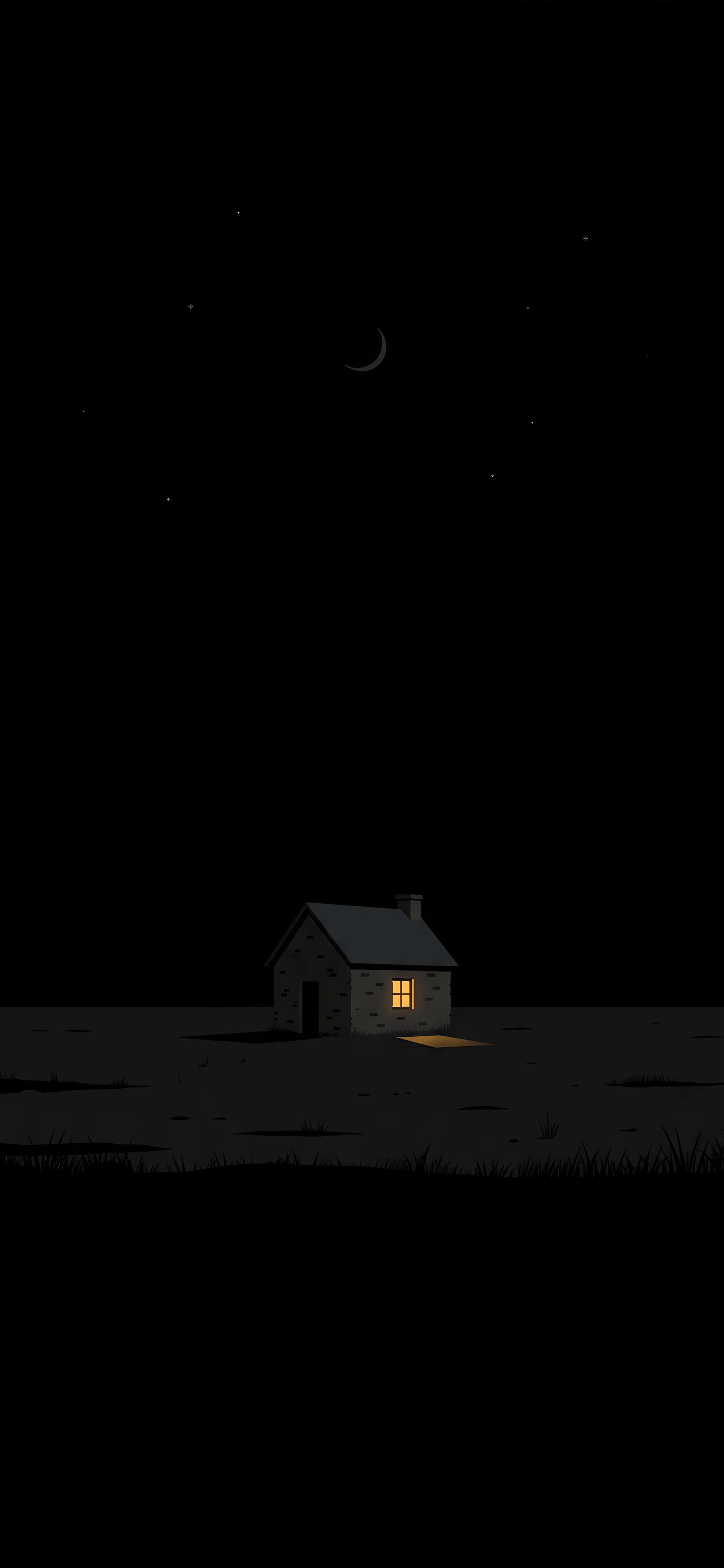 Solitary Night Home - Pro phone wallpaper