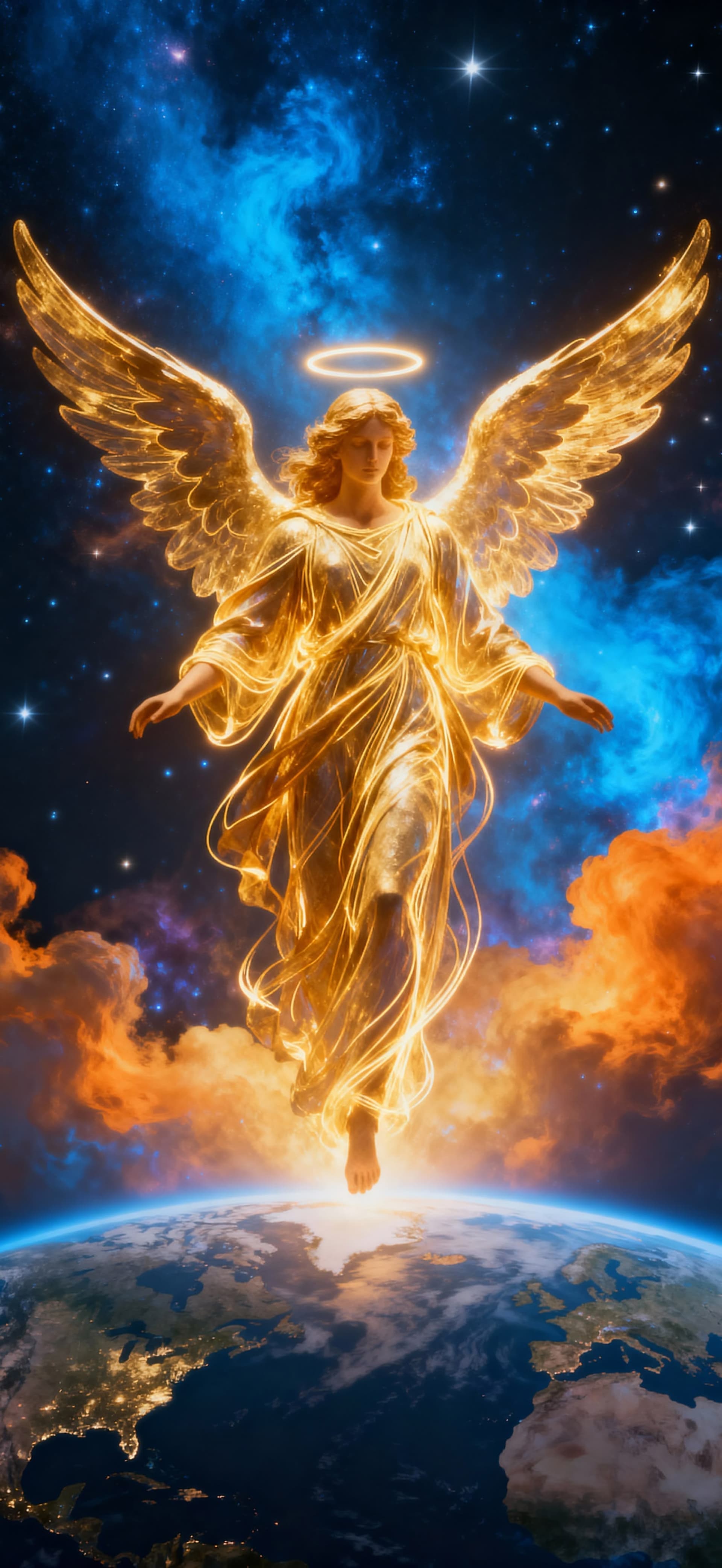 Celestial Guardian 3 - free phone wallpaper