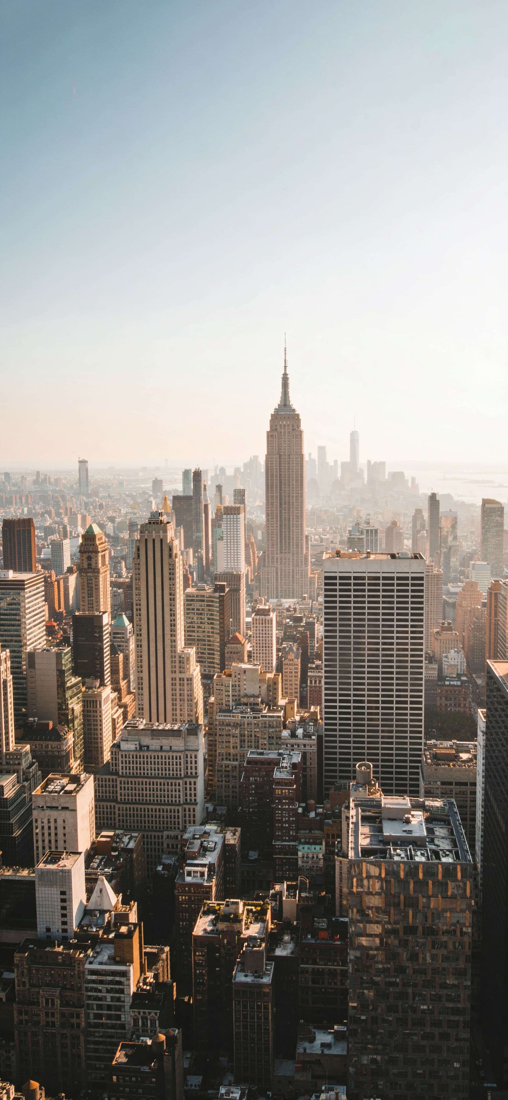 Golden Hour Manhattan - free phone wallpaper