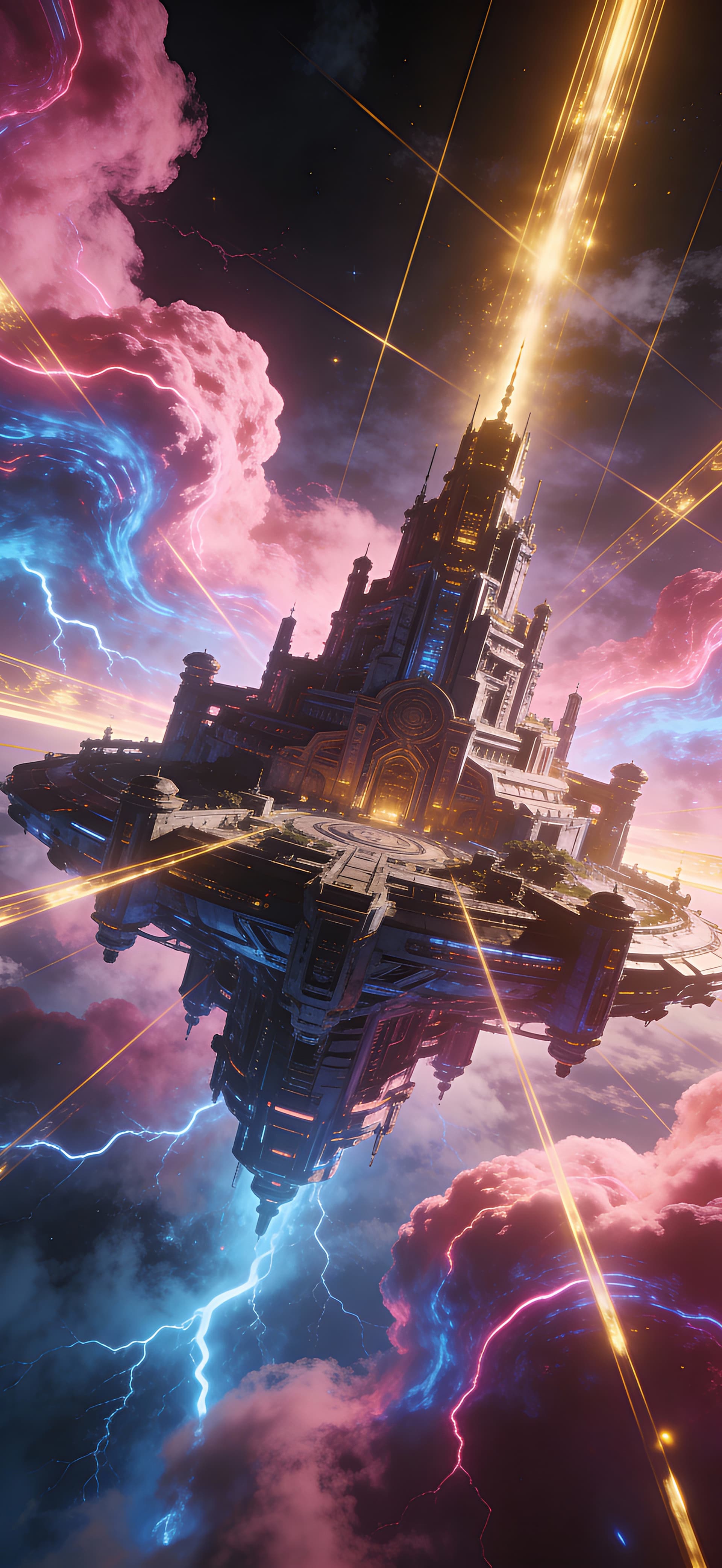 Storm Citadel 1 - Pro phone wallpaper