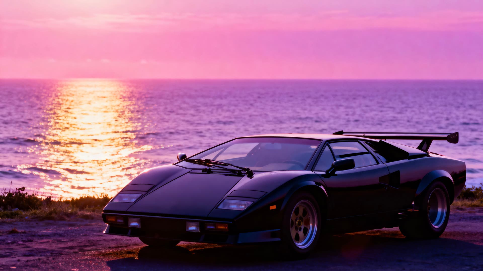 Sunset Ride 1 - Pro desktop wallpaper