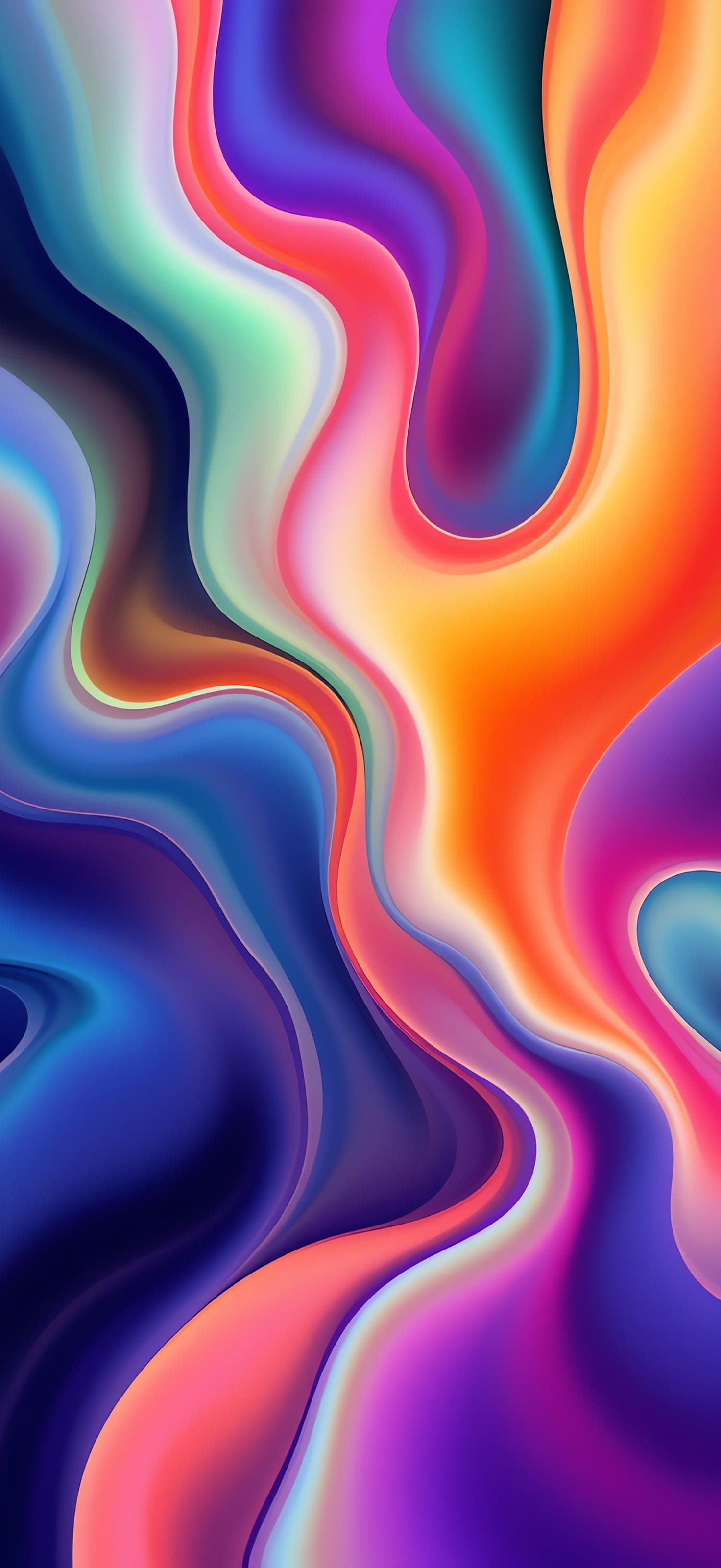 Chromatic Flow Layers 2 - free phone wallpaper