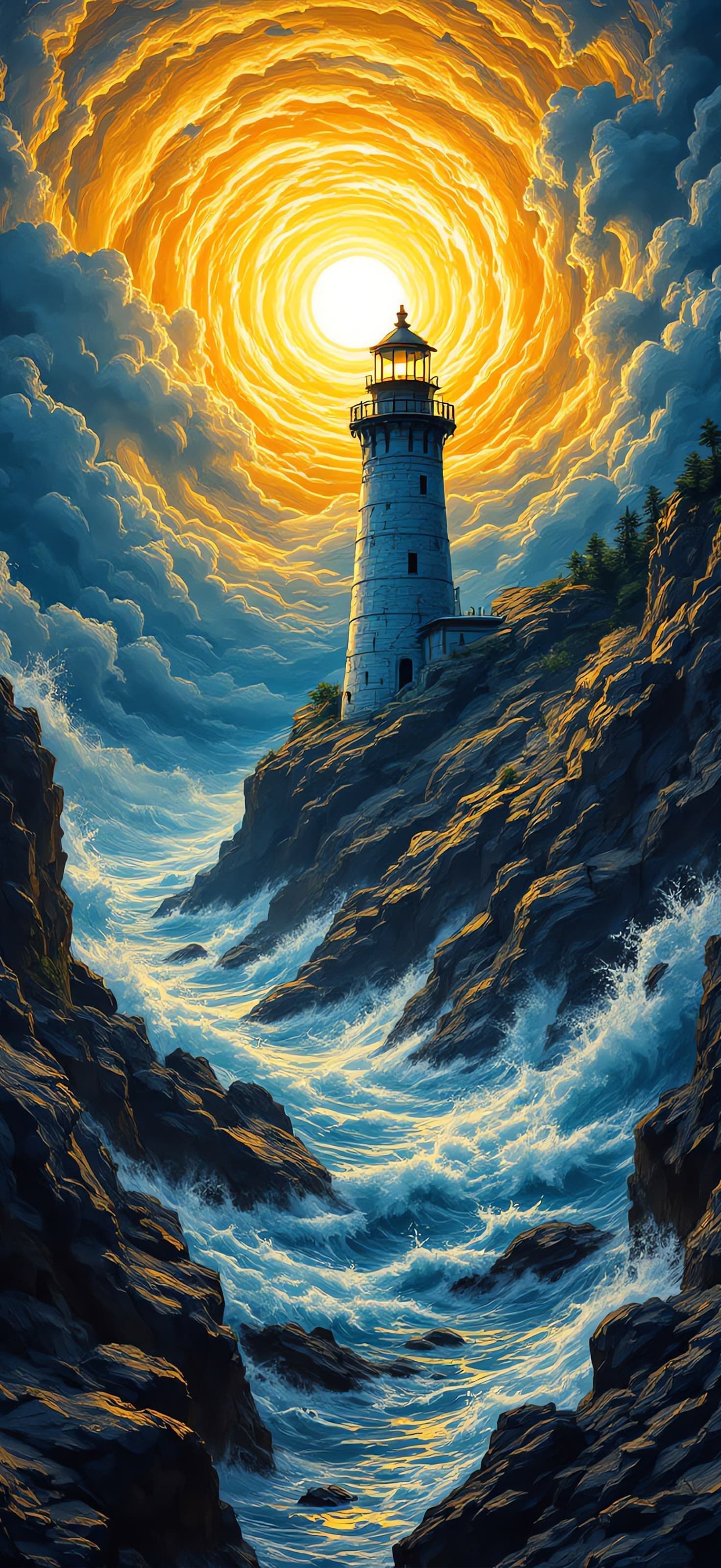 Beacon of the Storm 1 - free phone wallpaper