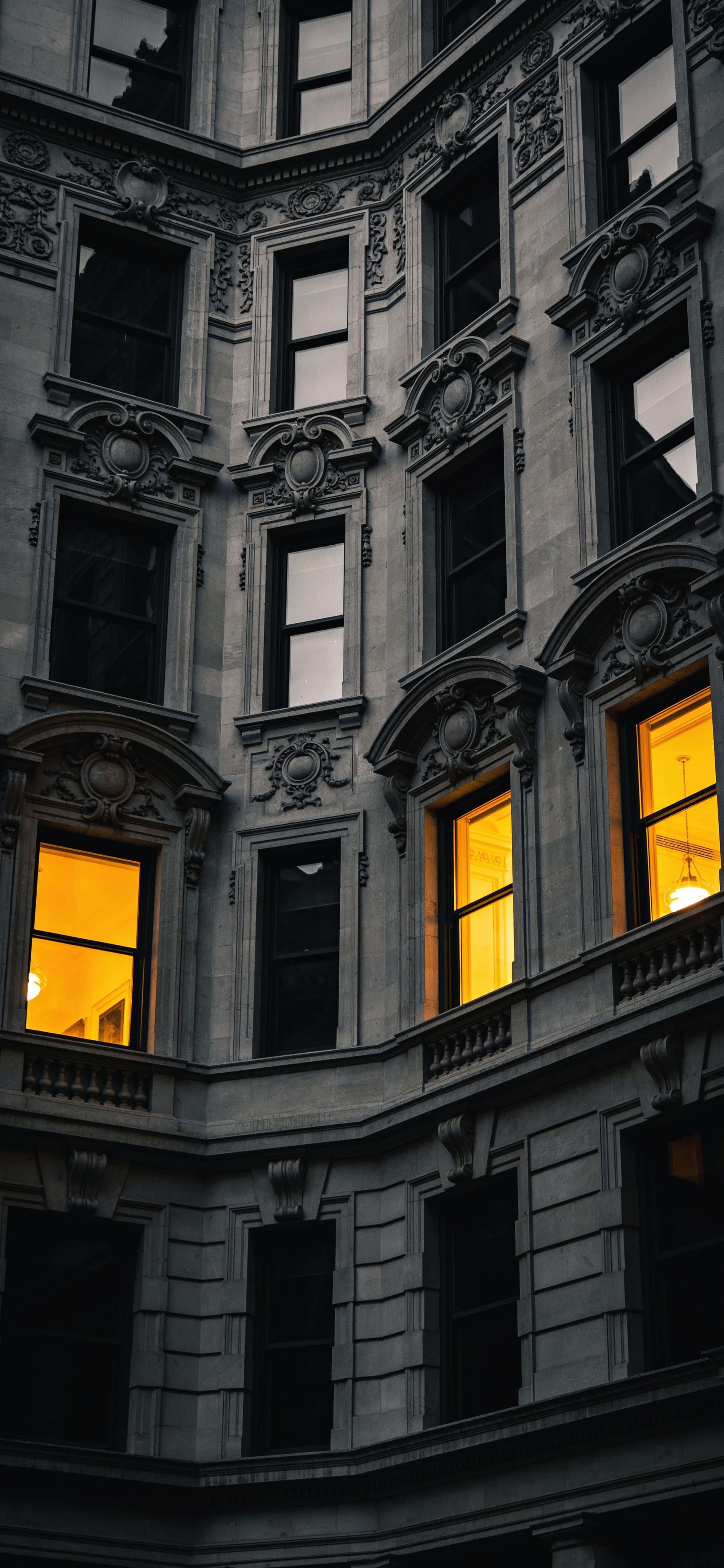 Midnight Urban Glow - Pro phone wallpaper