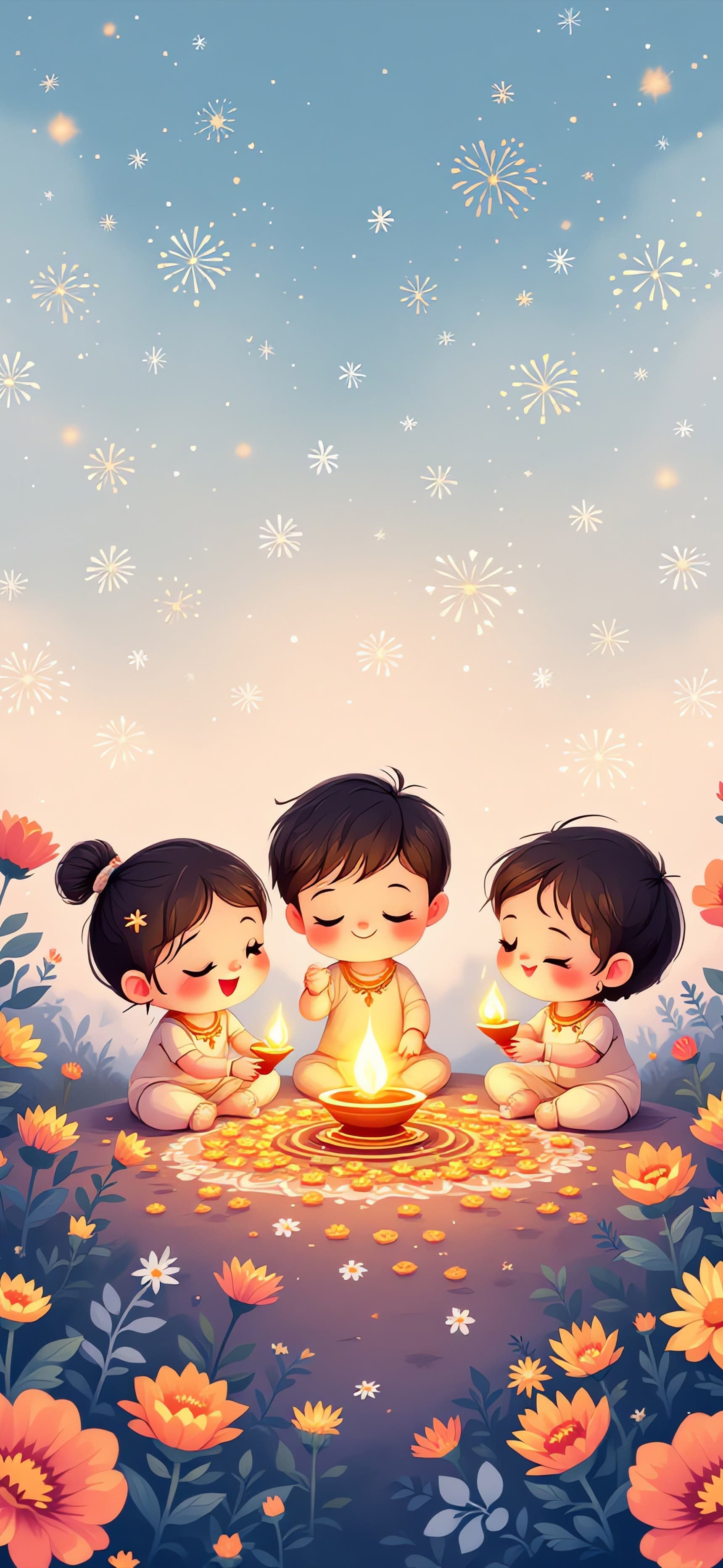 Little Celebrants 3 - free phone wallpaper