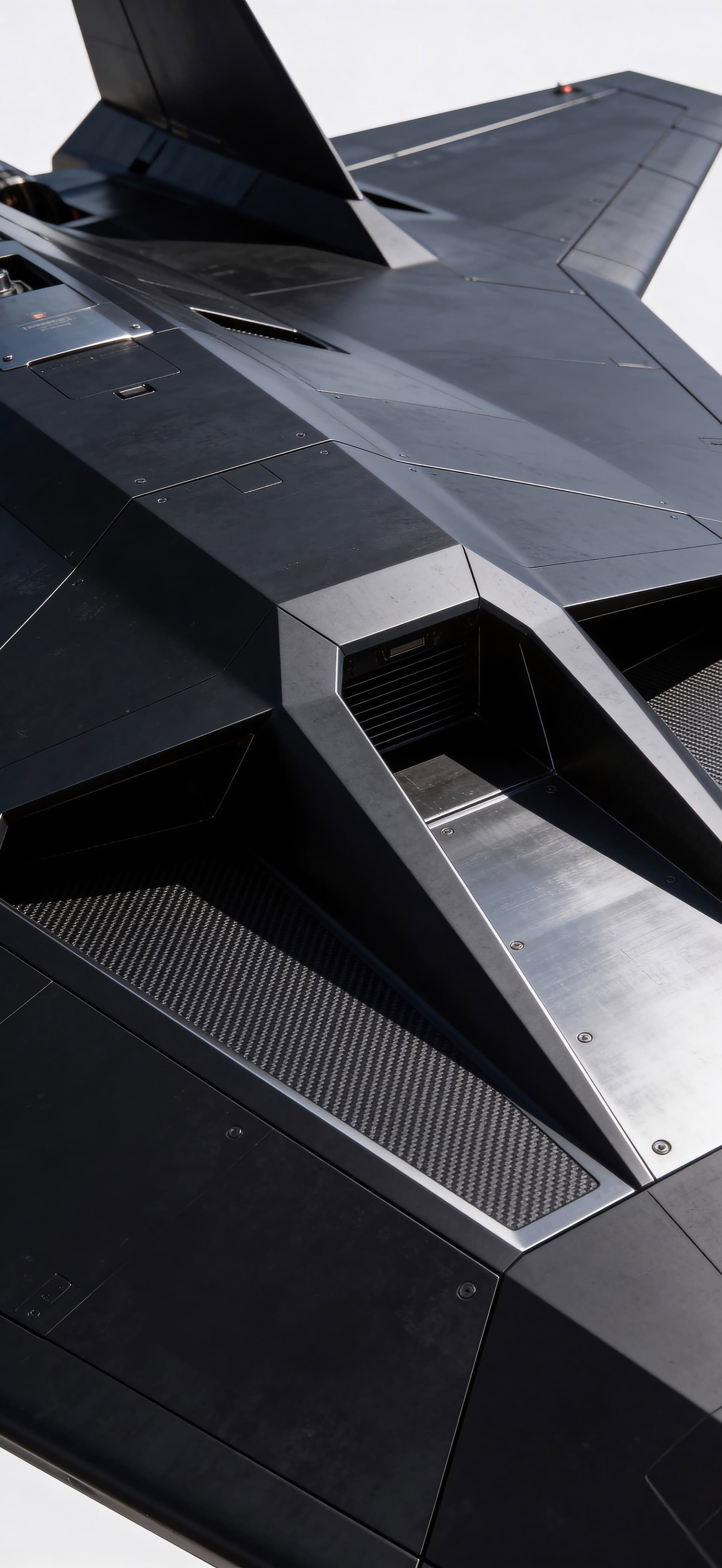 Stealth Jet Detail - free phone wallpaper