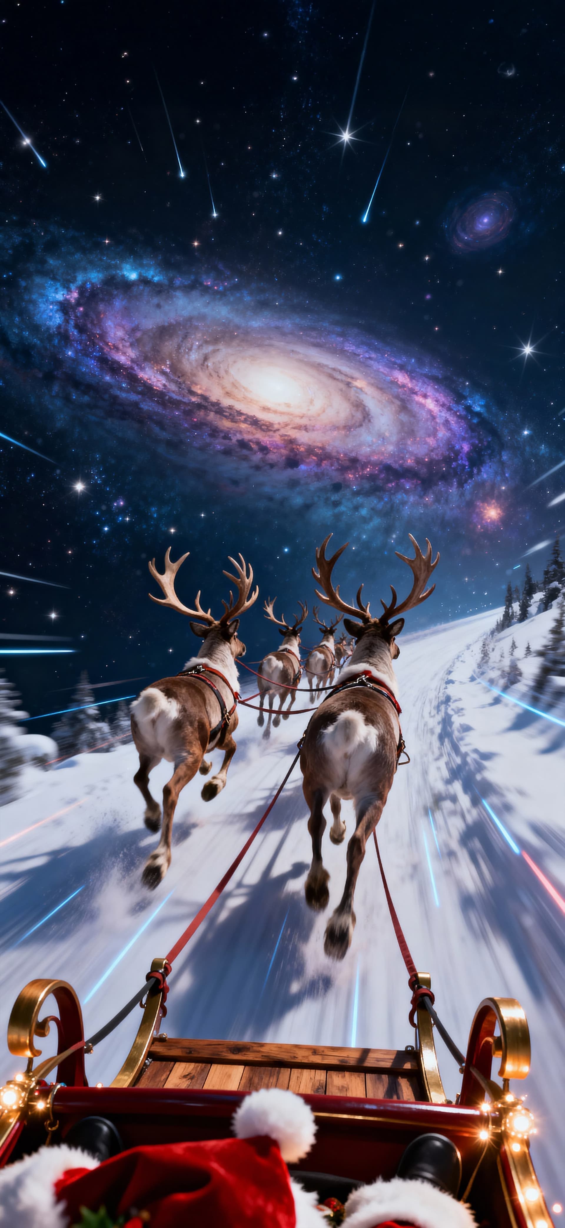 Santa's Journey 2 - Pro phone wallpaper
