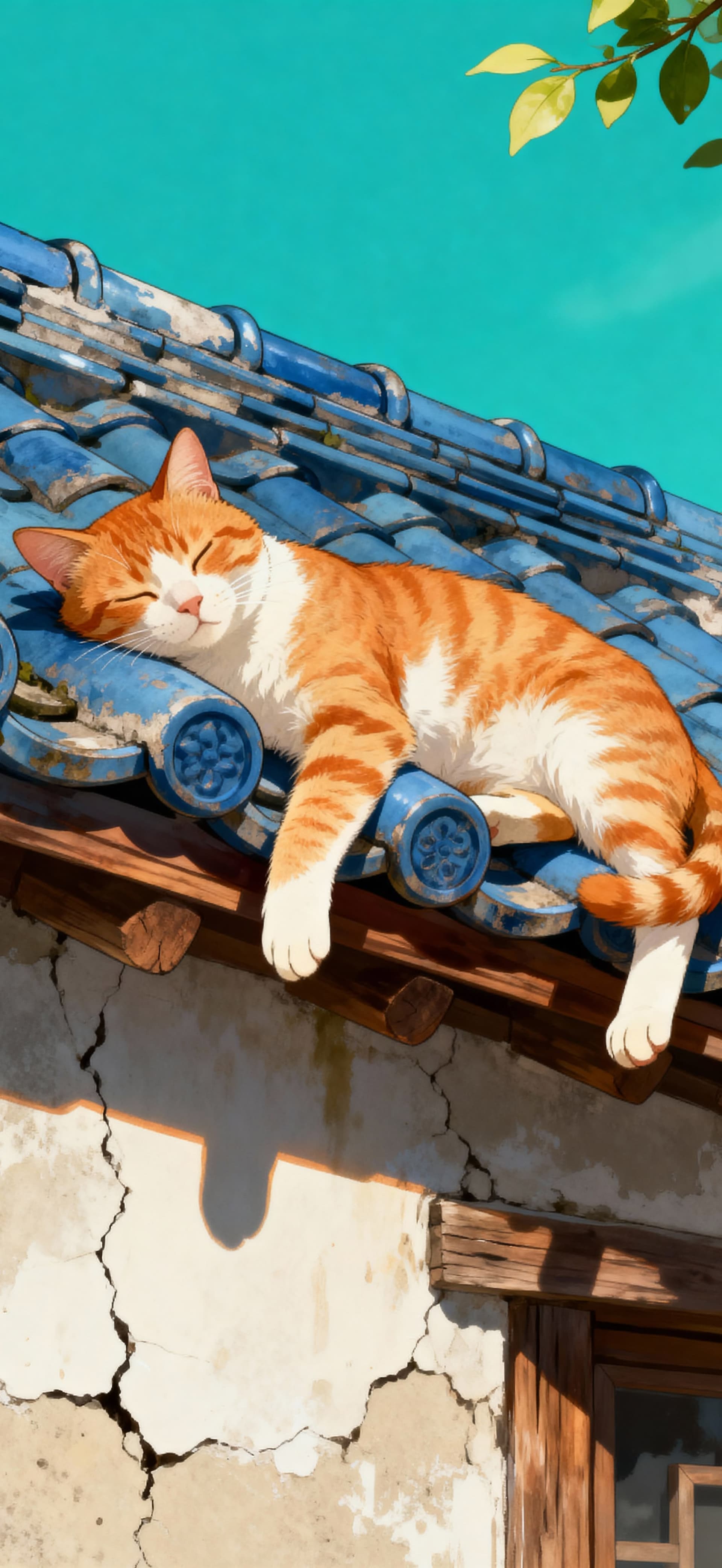 Rooftop Nap 2 - Pro phone wallpaper