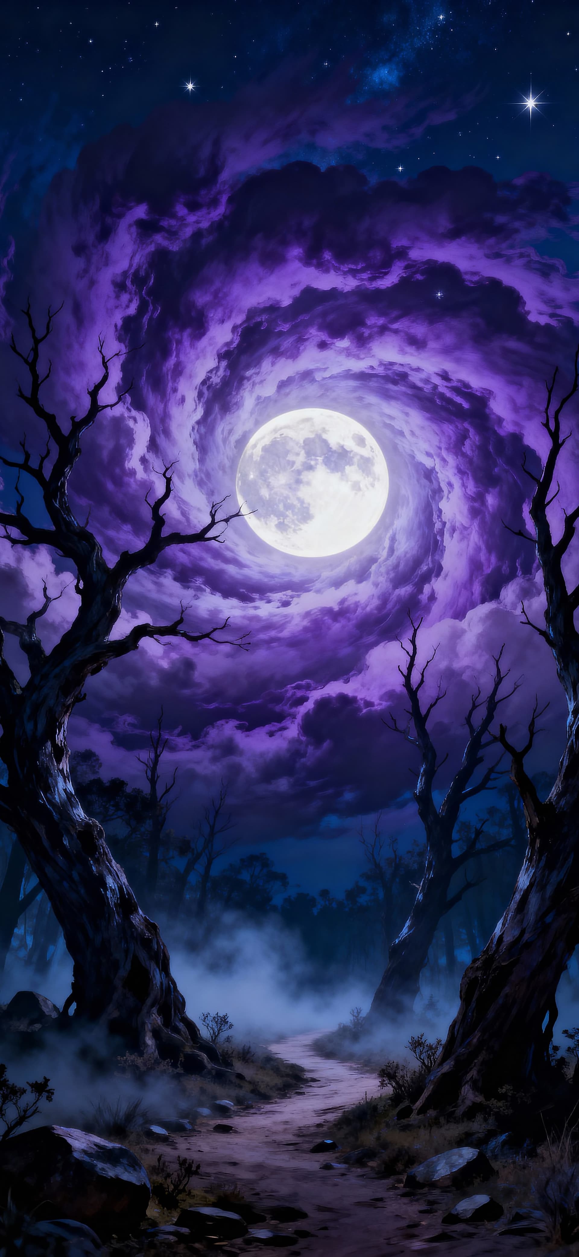Moonspell Path 3 - free phone wallpaper