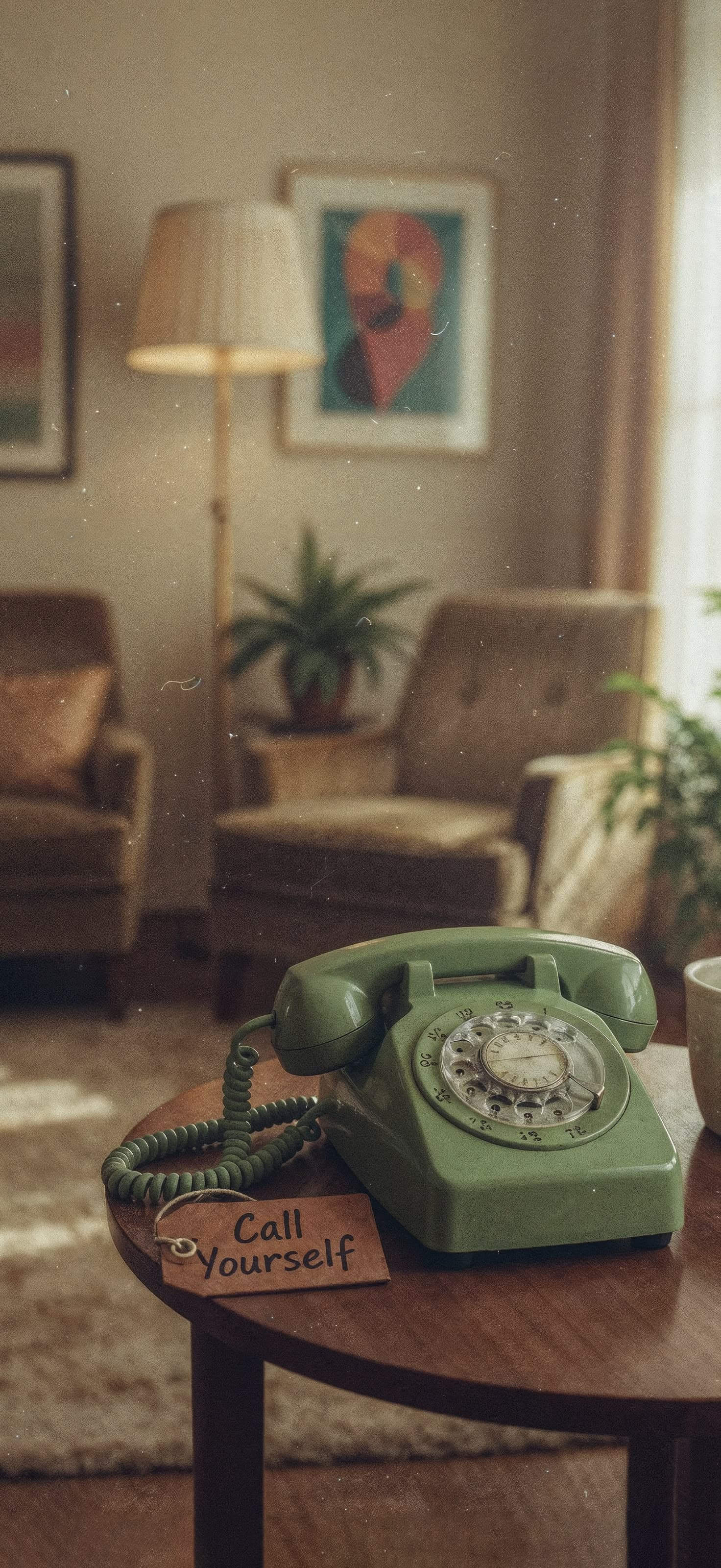 Retro Call - Pro phone wallpaper