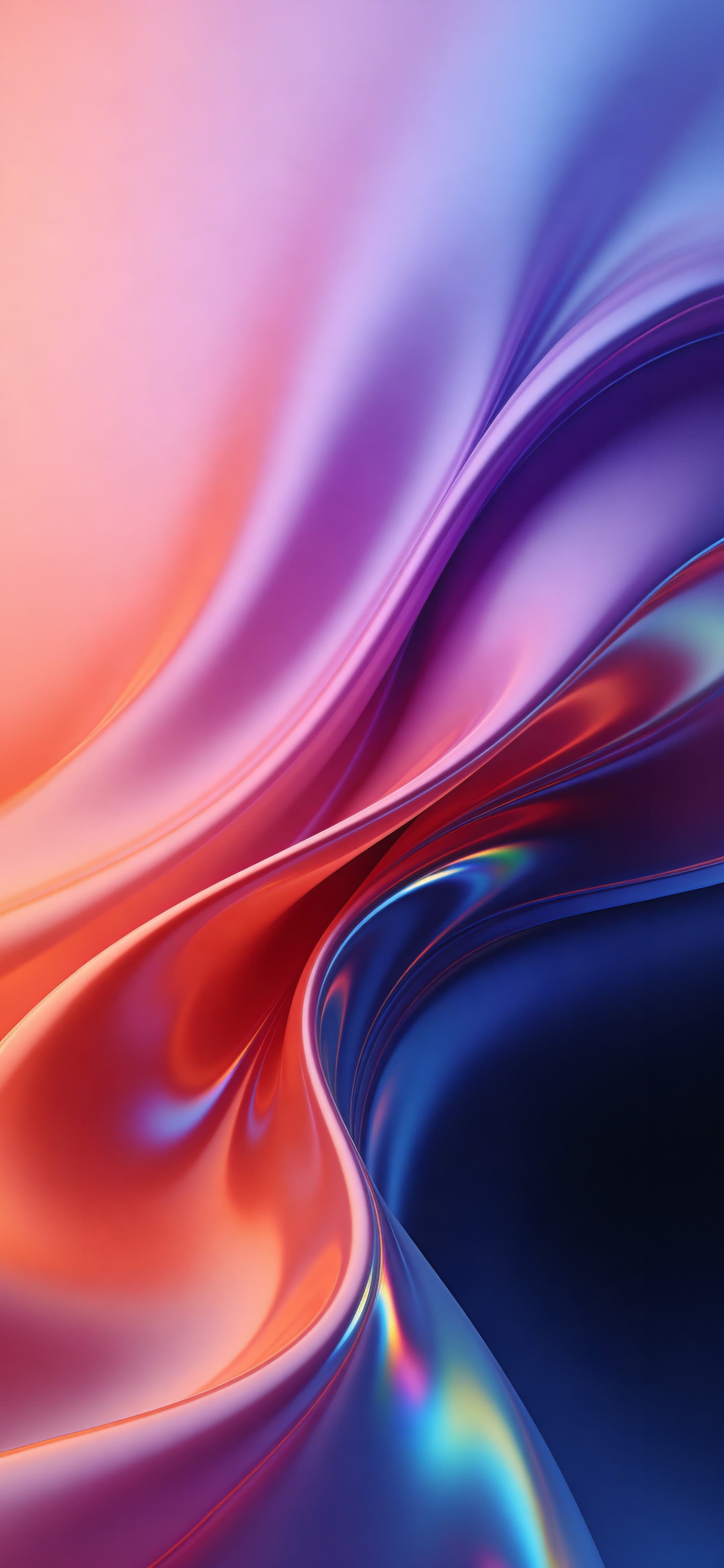 Silky Color Swirl - Pro phone wallpaper