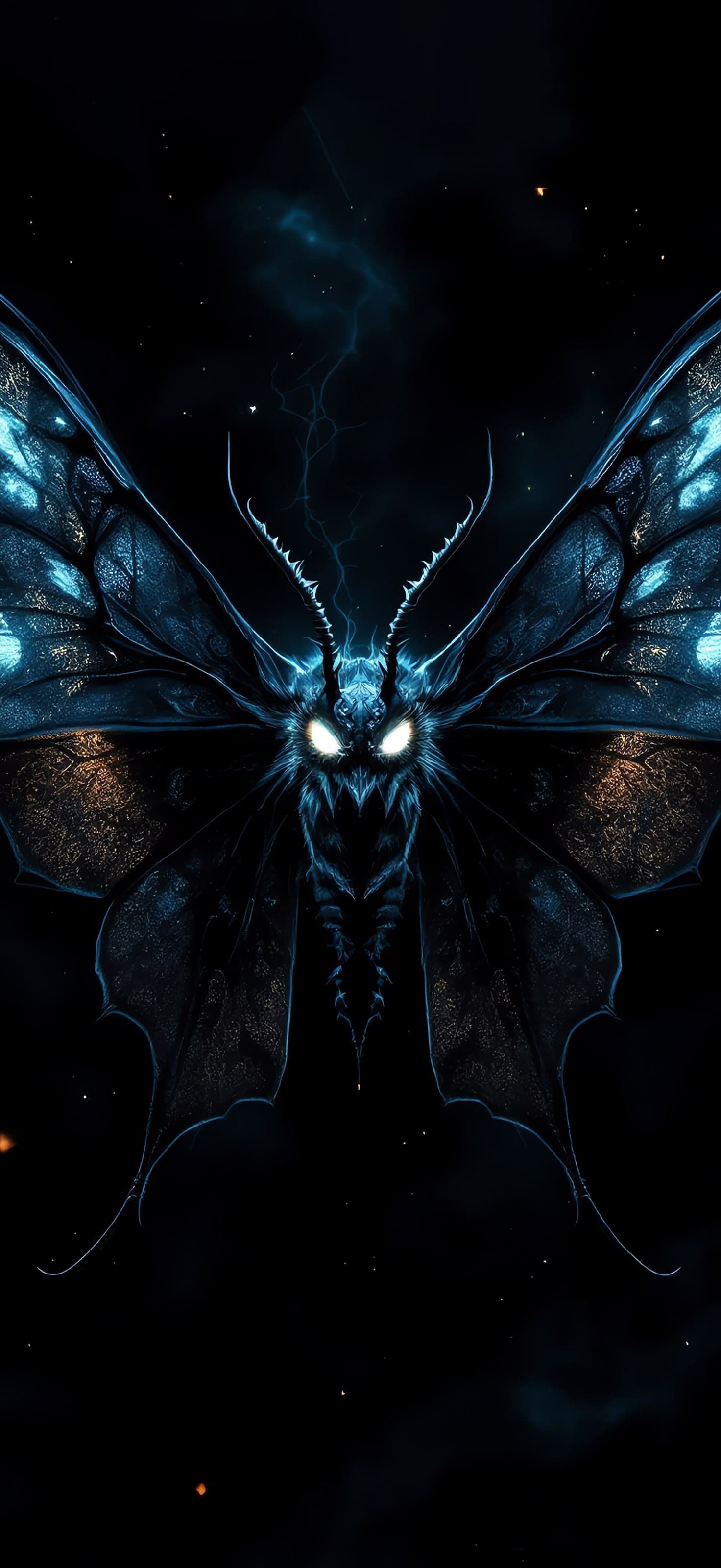 Electro Moth King - Pro phone wallpaper