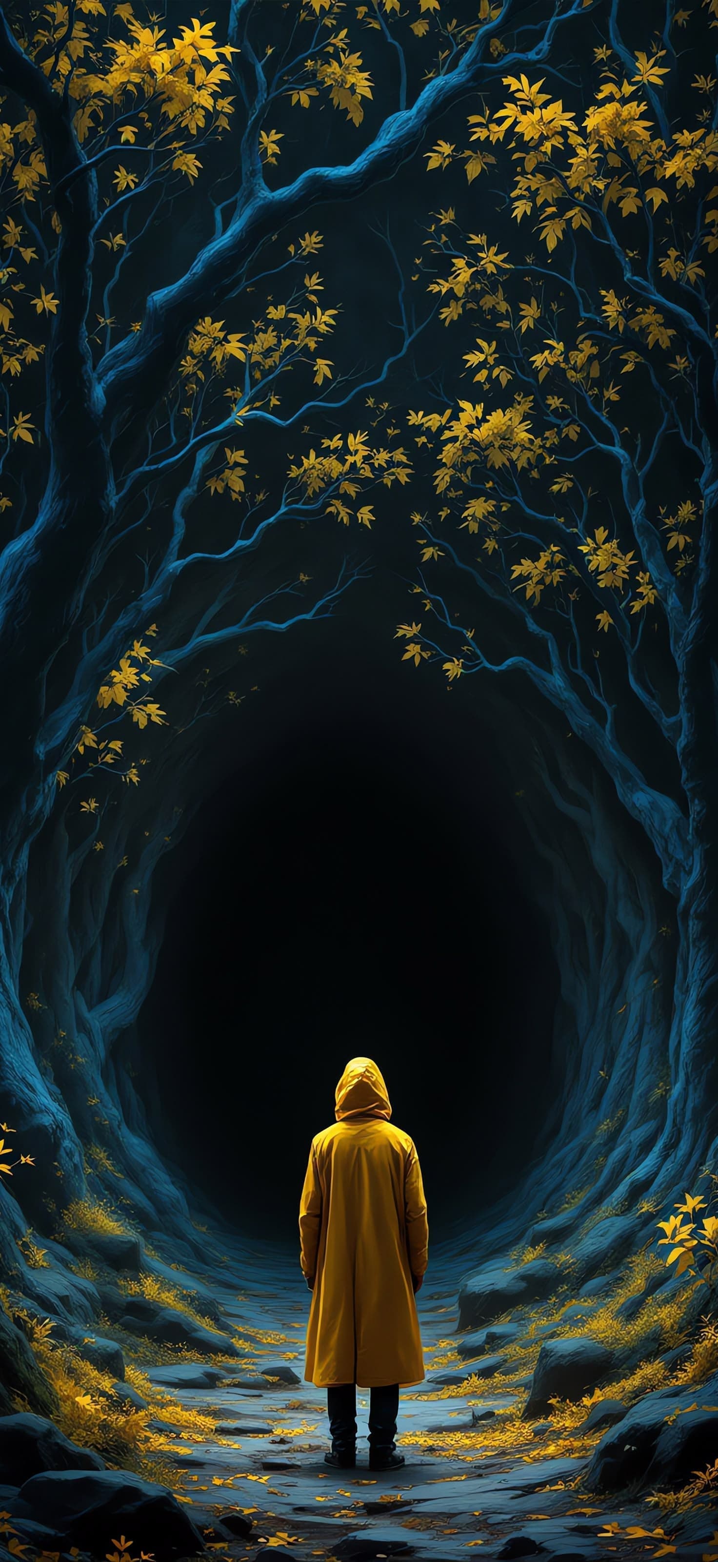Bluewood Hollow 3 - Pro phone wallpaper