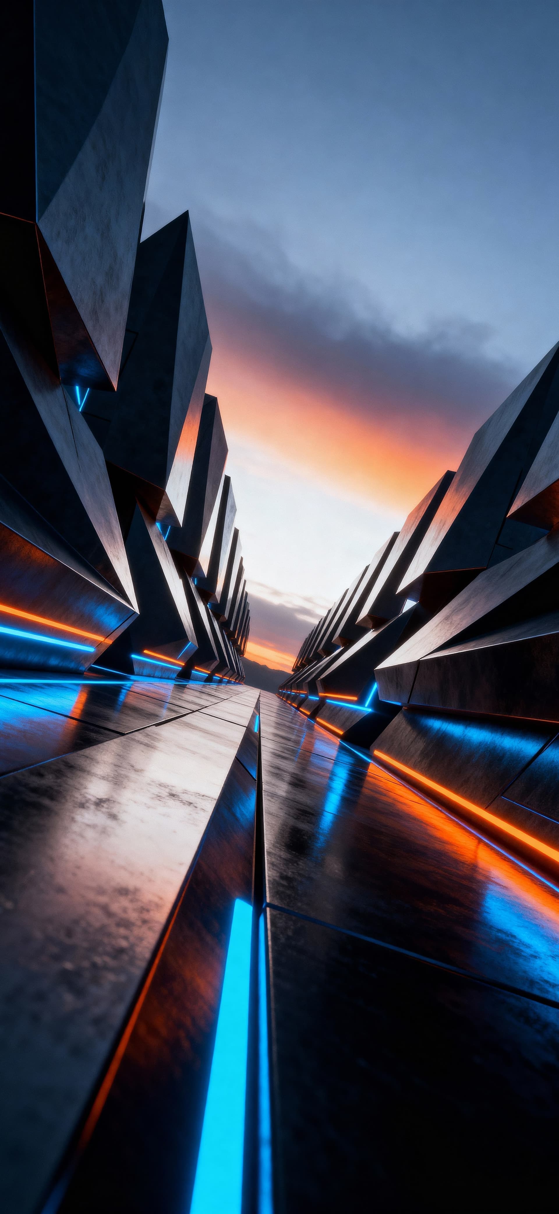 Quantum Runway - free phone wallpaper