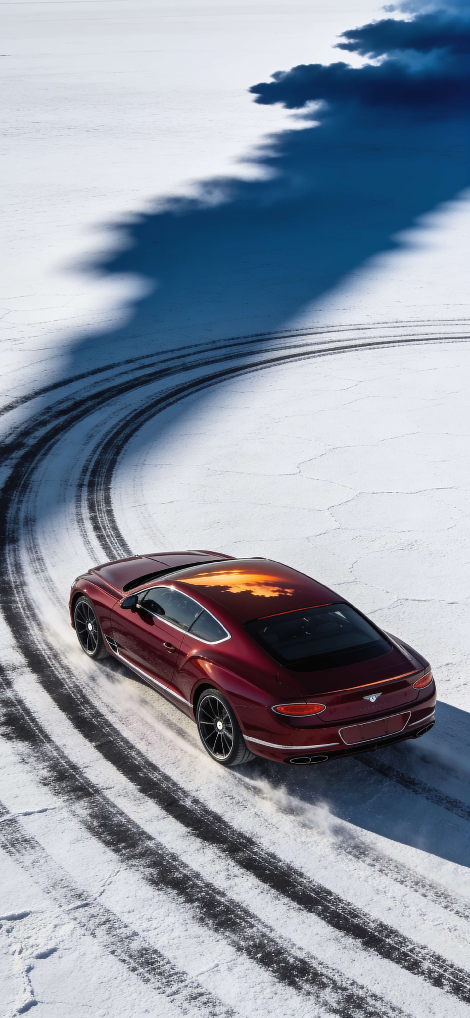 Snowy Drift Power - free phone wallpaper