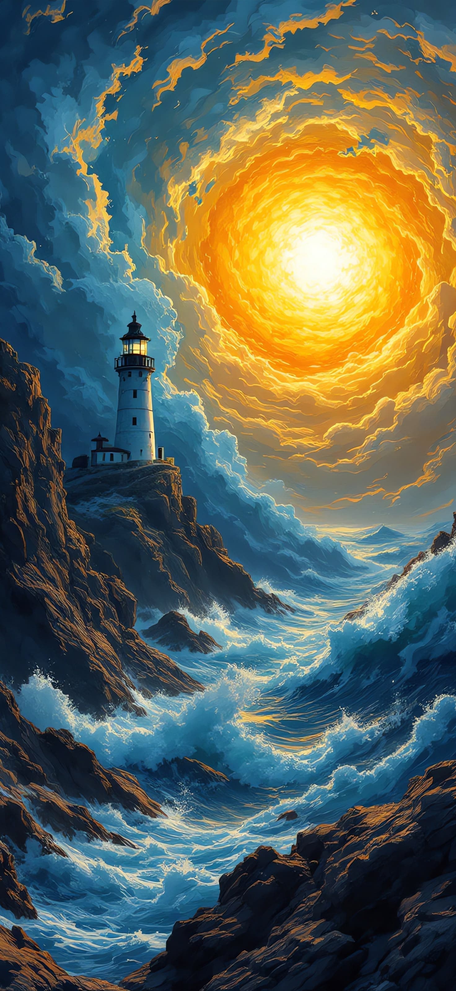Beacon of the Storm 3 - free phone wallpaper
