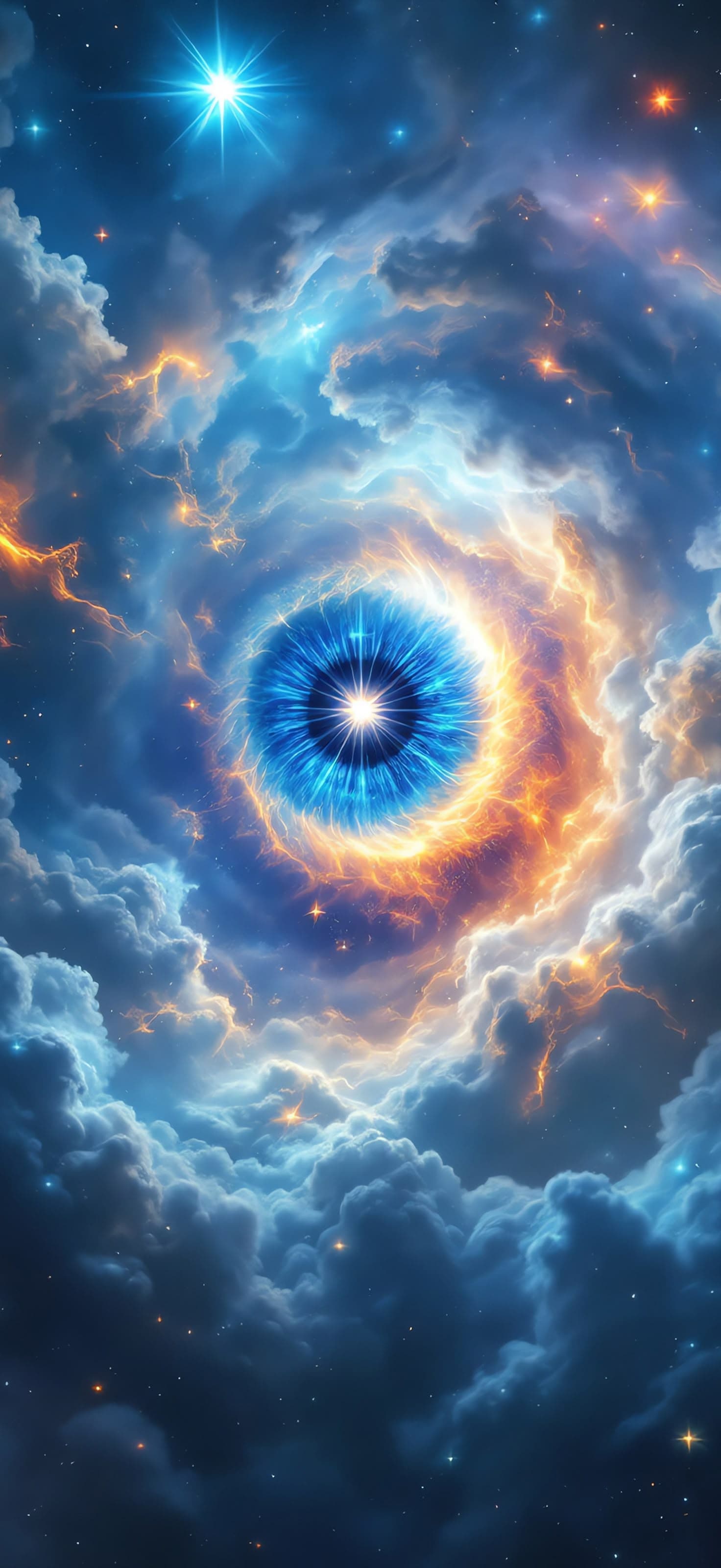 Eye of the Cosmos - Pro phone wallpaper