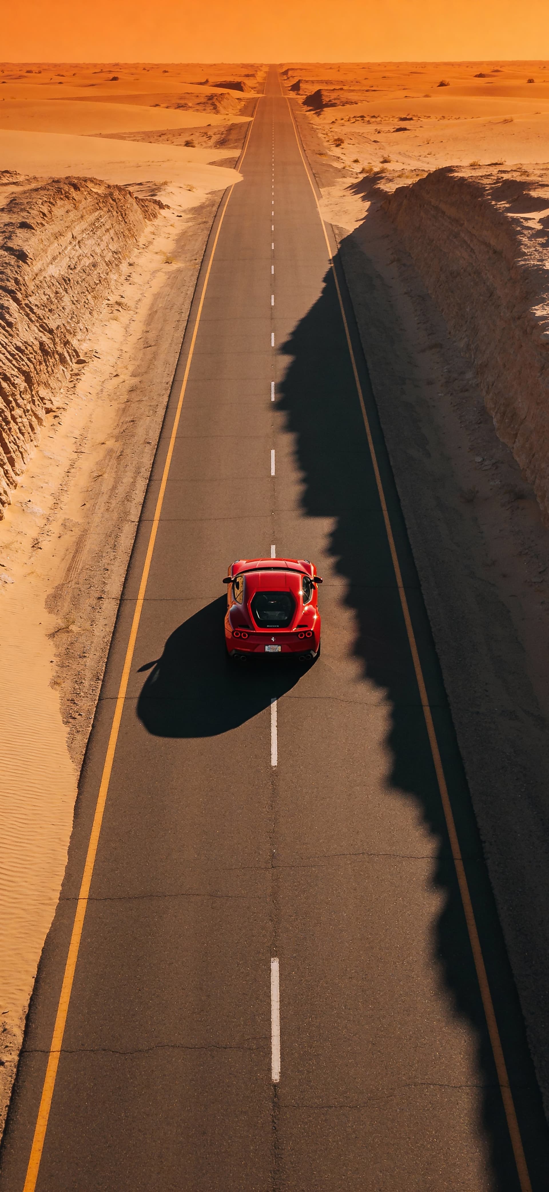 Desert Highway Supercar 2 - Pro phone wallpaper