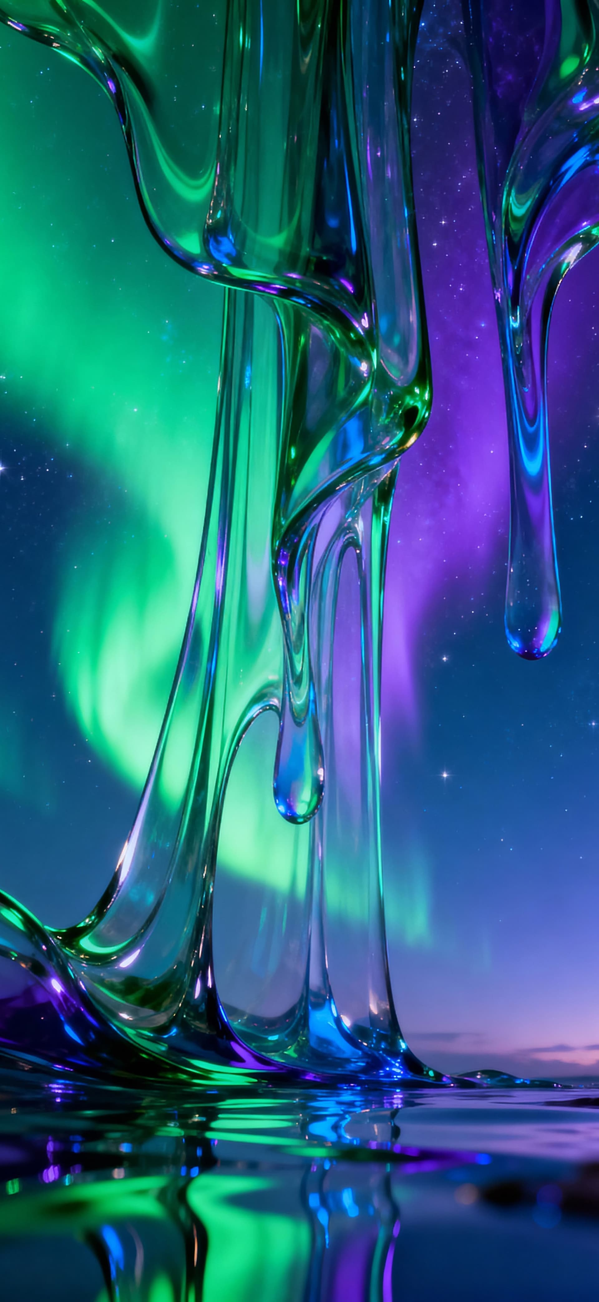 Aurora Glass 2 - Pro phone wallpaper