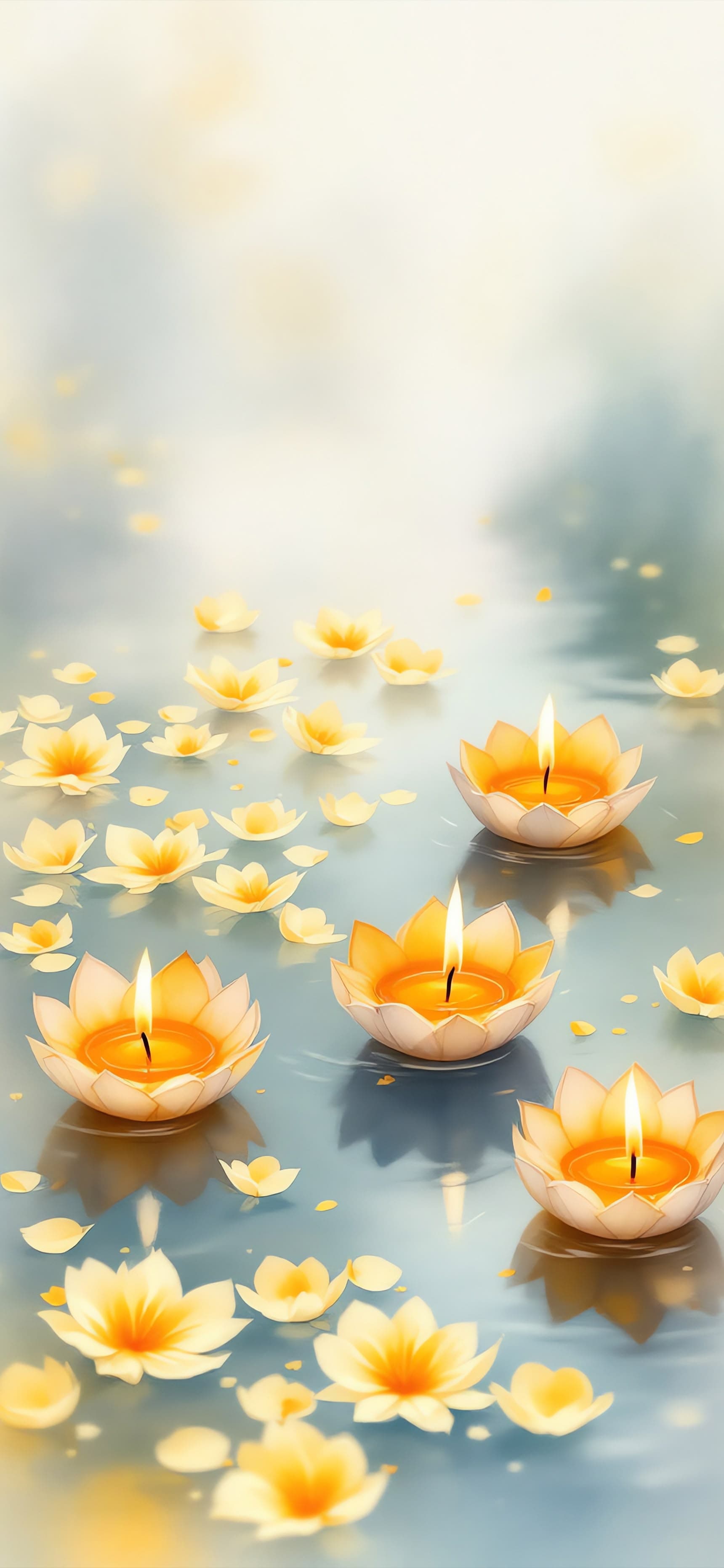 Petal Lightfall - Pro phone wallpaper