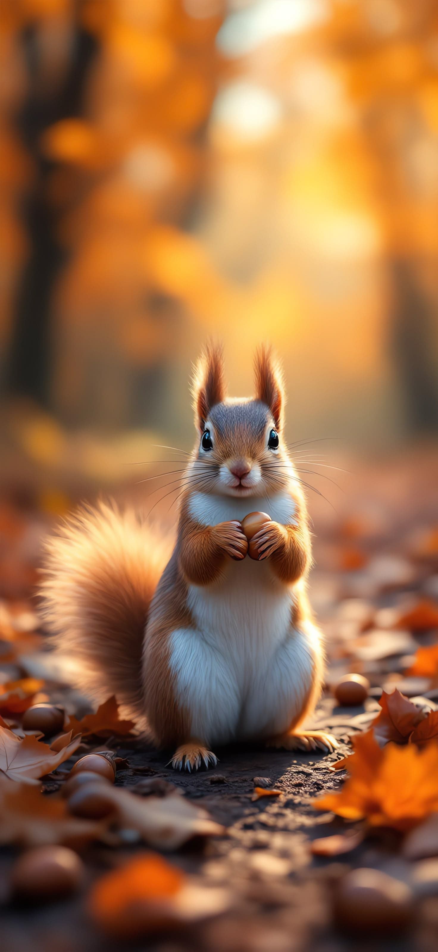 Autumn Gathering 2 - free phone wallpaper
