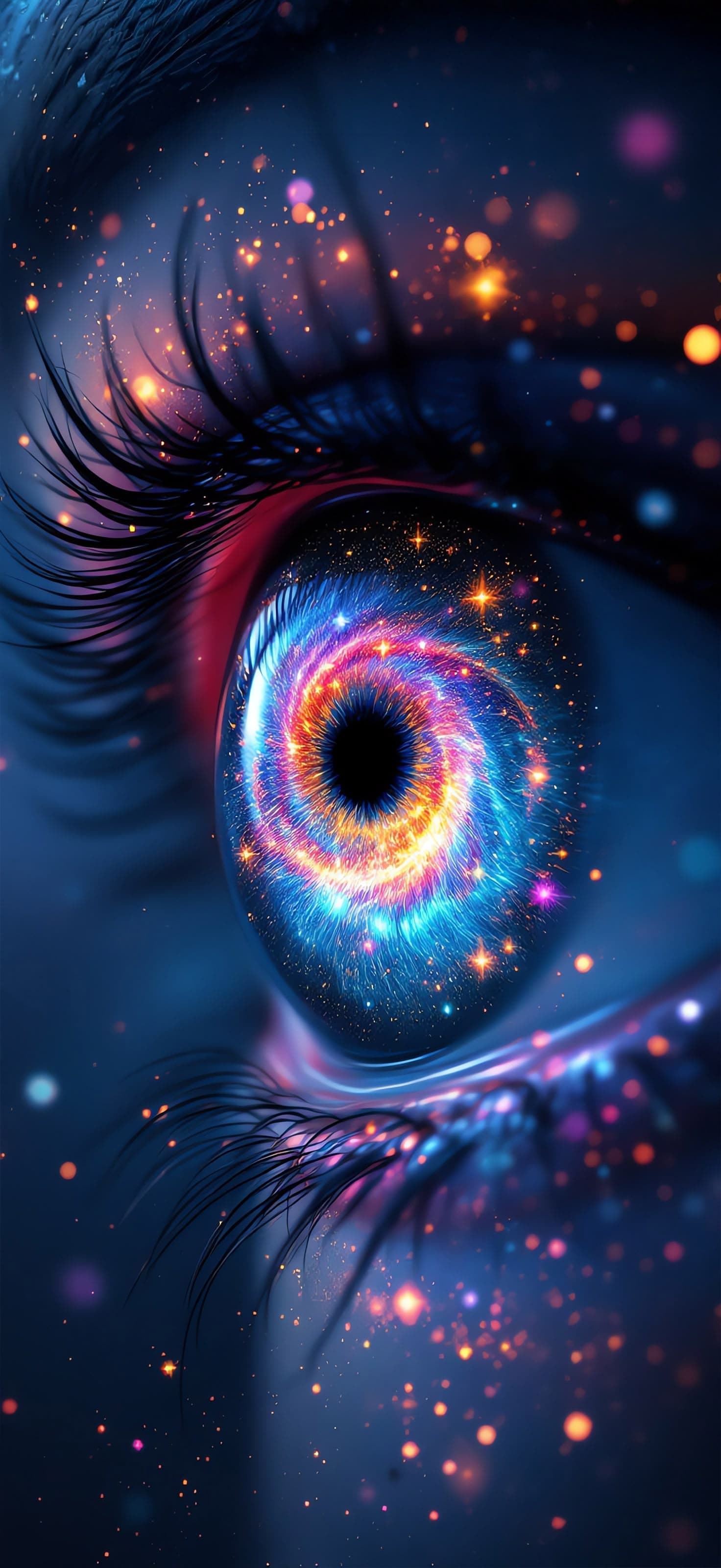 Cosmic Iris 3 - Pro phone wallpaper