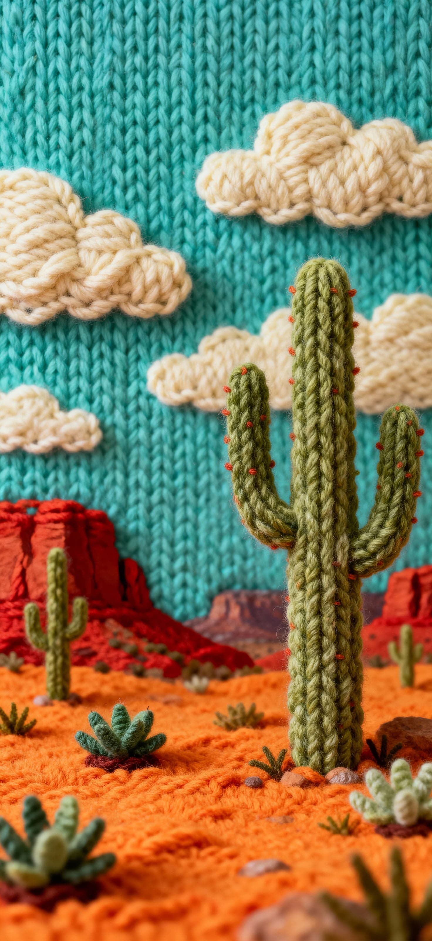Yarn Desert 1 - Pro phone wallpaper